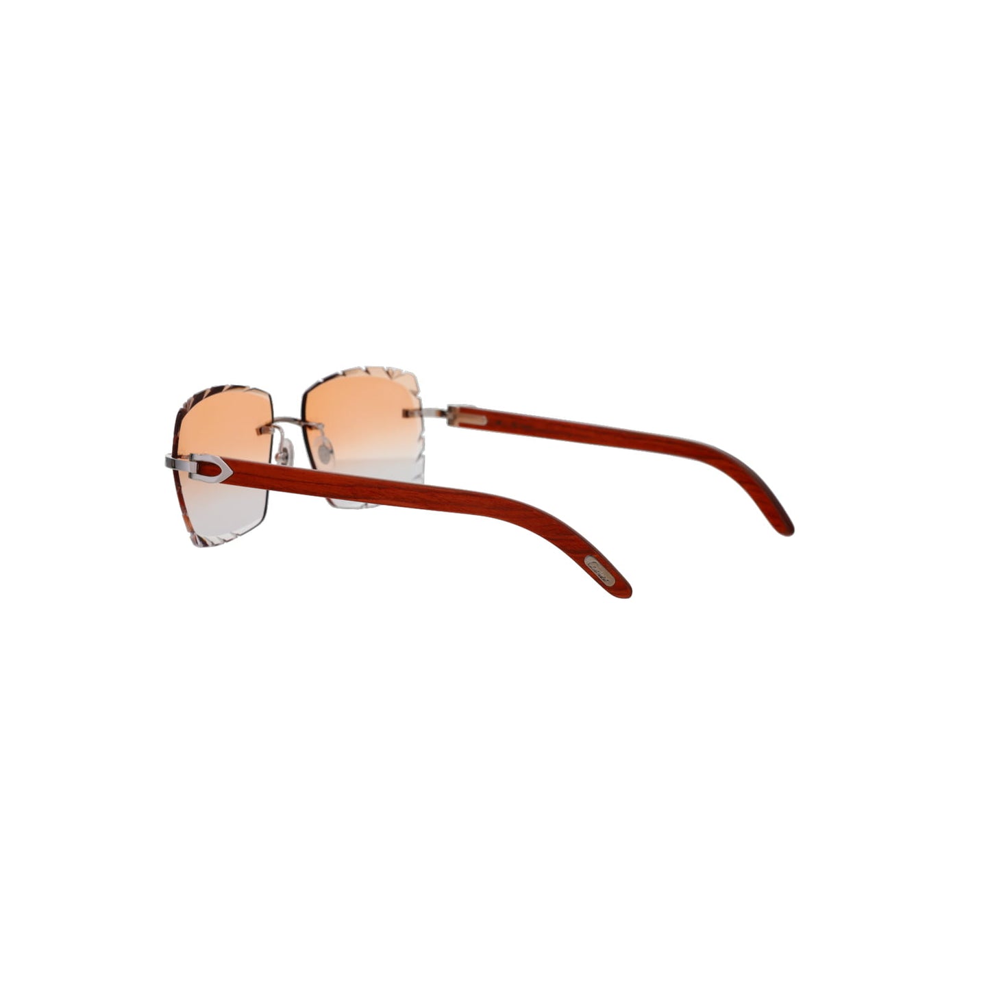 Cartier Custom C Décor Wood Sunglasses by MEG