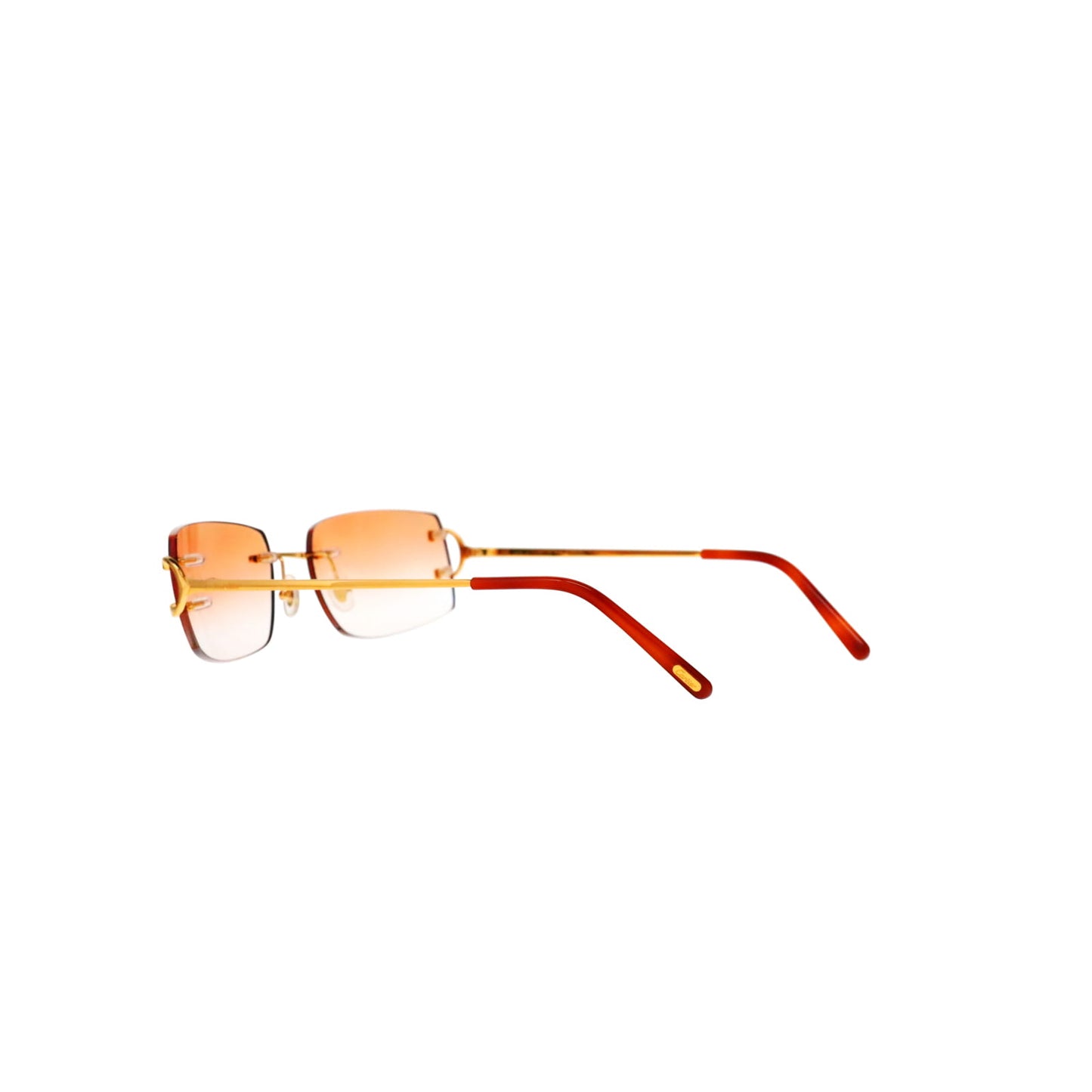 Cartier Custom Double C Brooklyn Gold Sunglasses by MEG