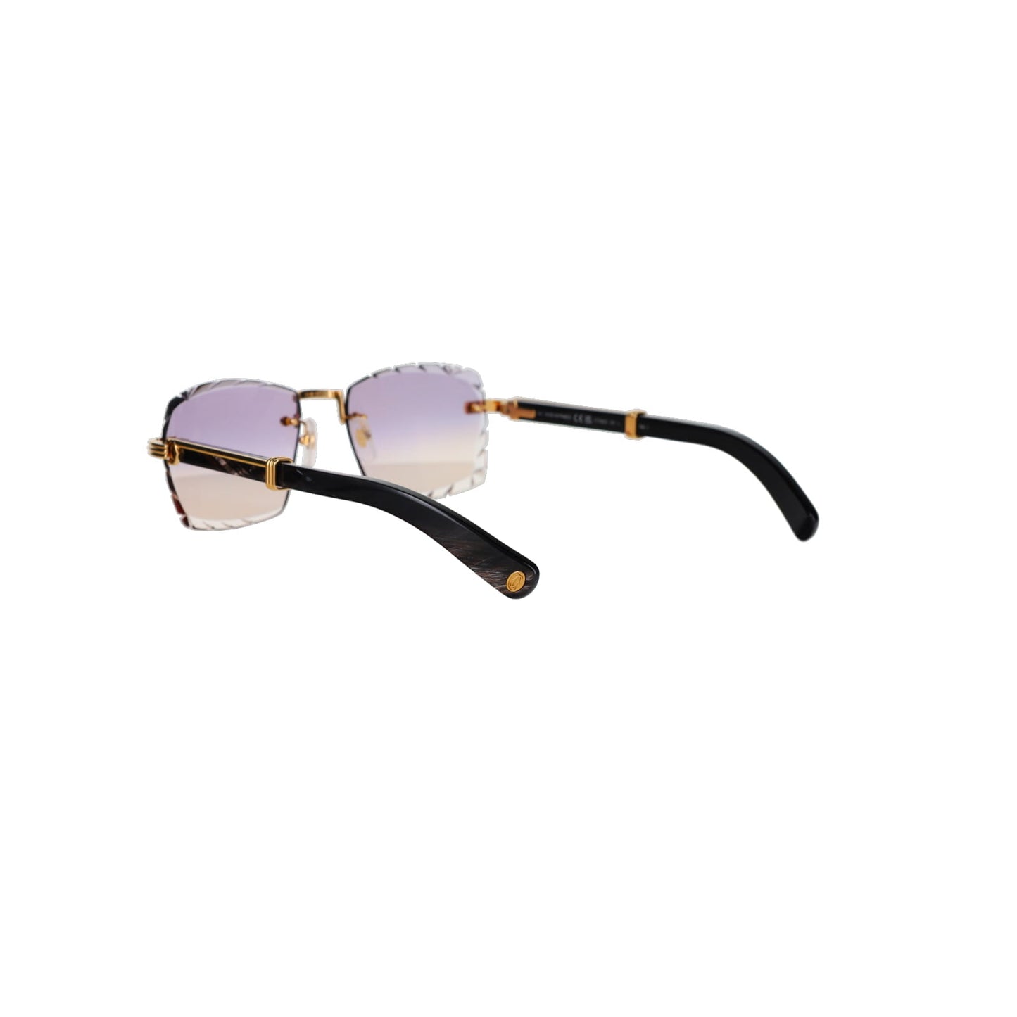 Cartier Custom Première de Cartier Black Sunglasses by MEG