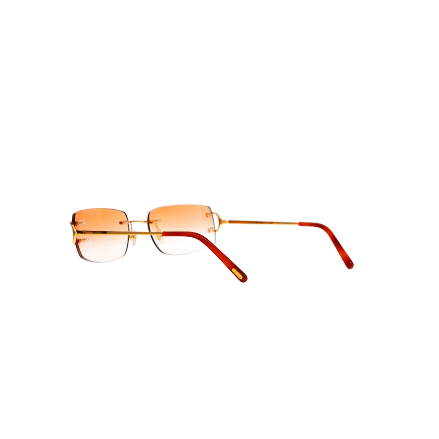 Cartier Custom Double C Brooklyn Gold Sunglasses by MEG