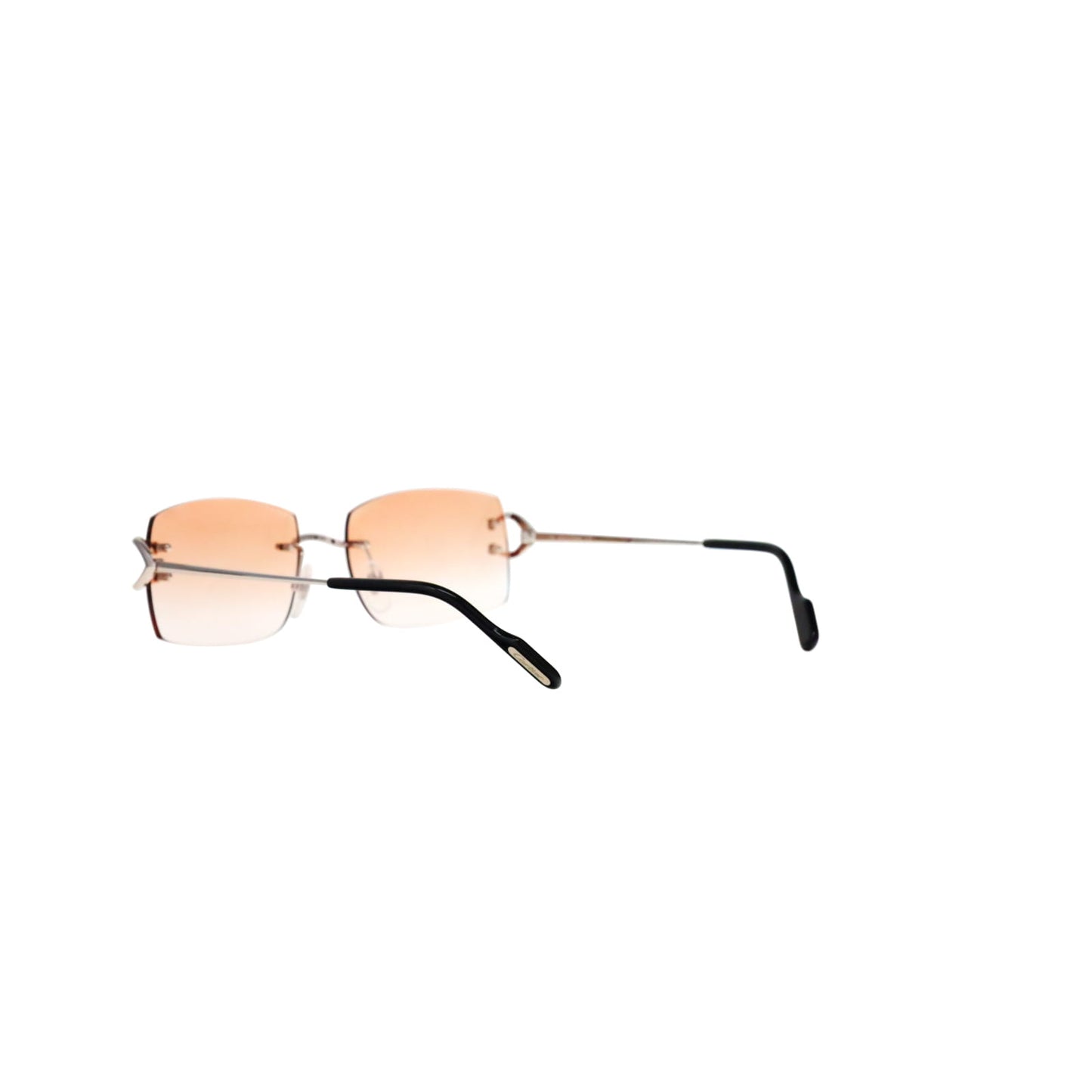 Cartier Custom Vintage Double C Brooklyn Platinum Sunglasses by MEG