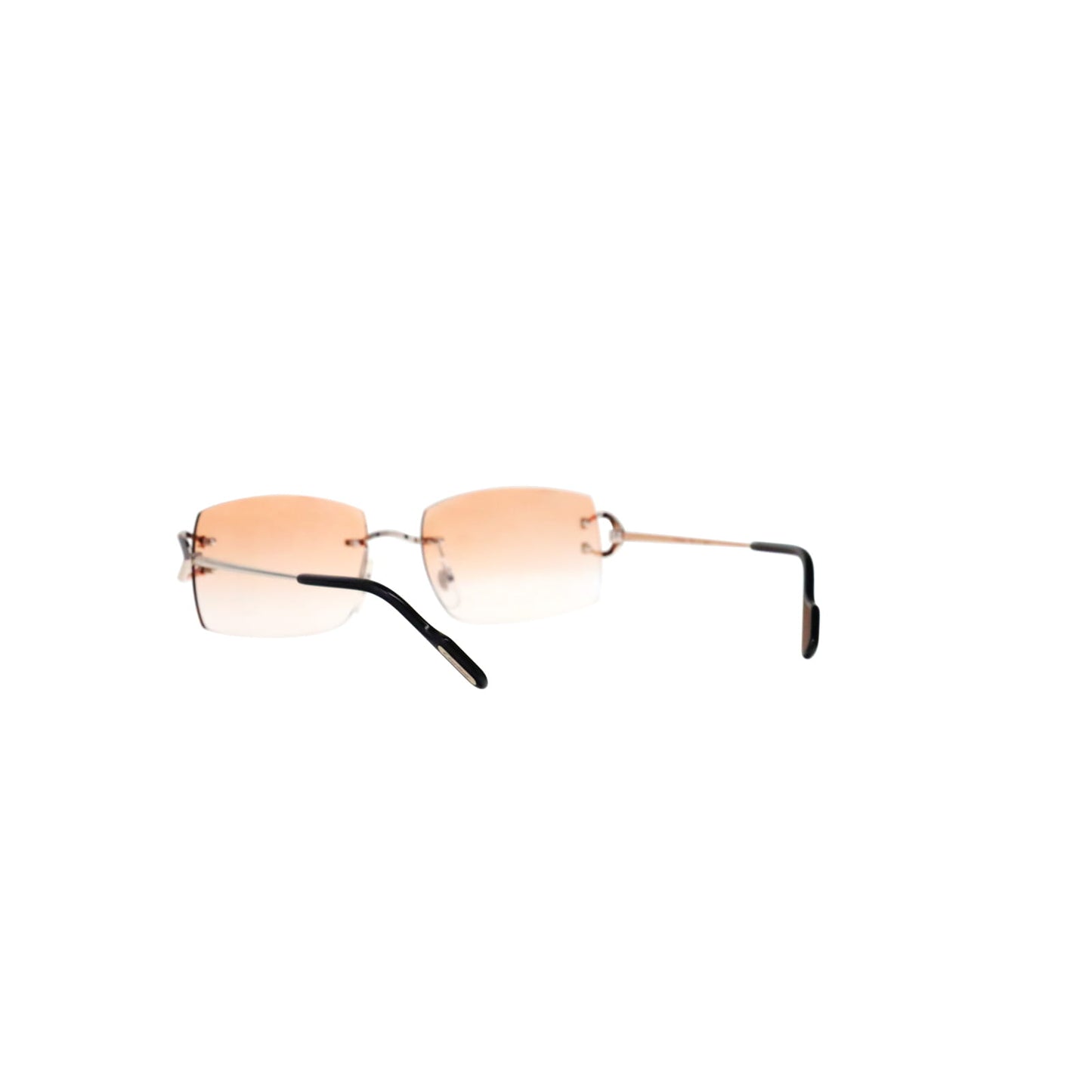 Cartier Custom Vintage Double C Brooklyn Platinum Sunglasses by MEG