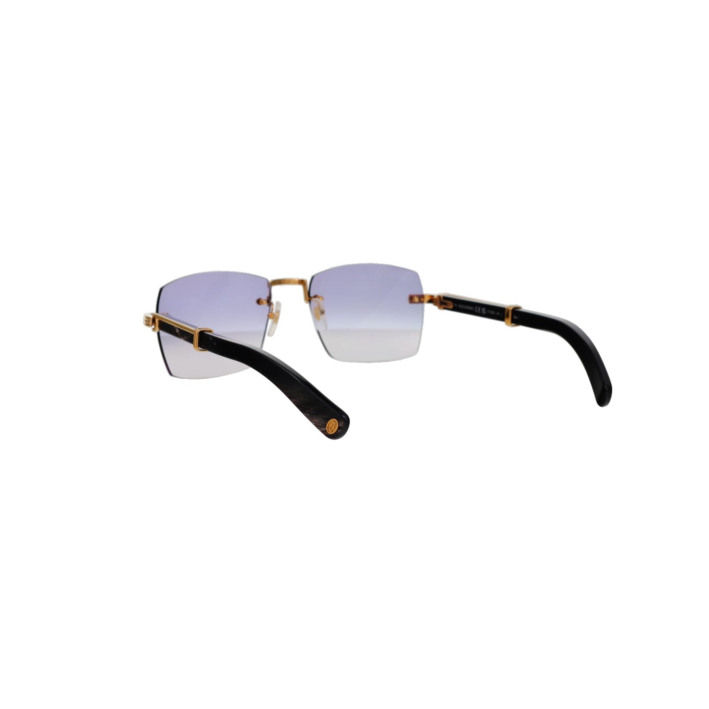 Cartier Custom Première de Cartier Black Sunglasses by MEG