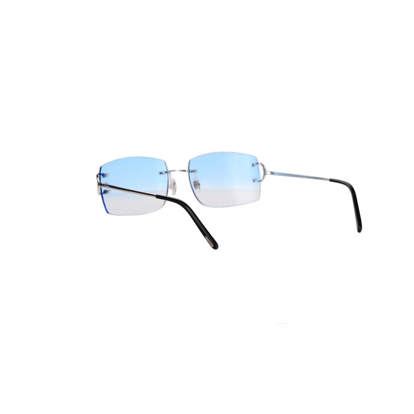 Cartier Custom Double C Brooklyn Platinum Sunglasses by MEG