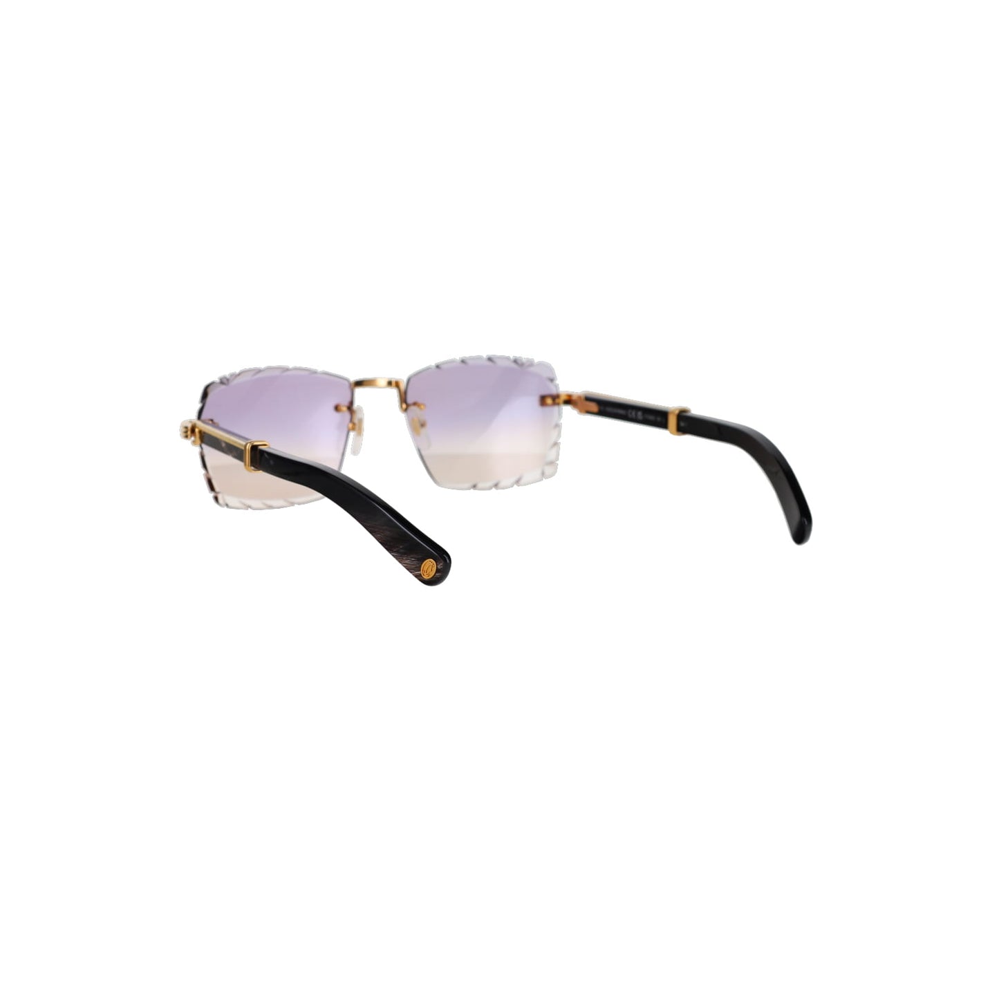 Cartier Custom Première de Cartier Black Sunglasses by MEG