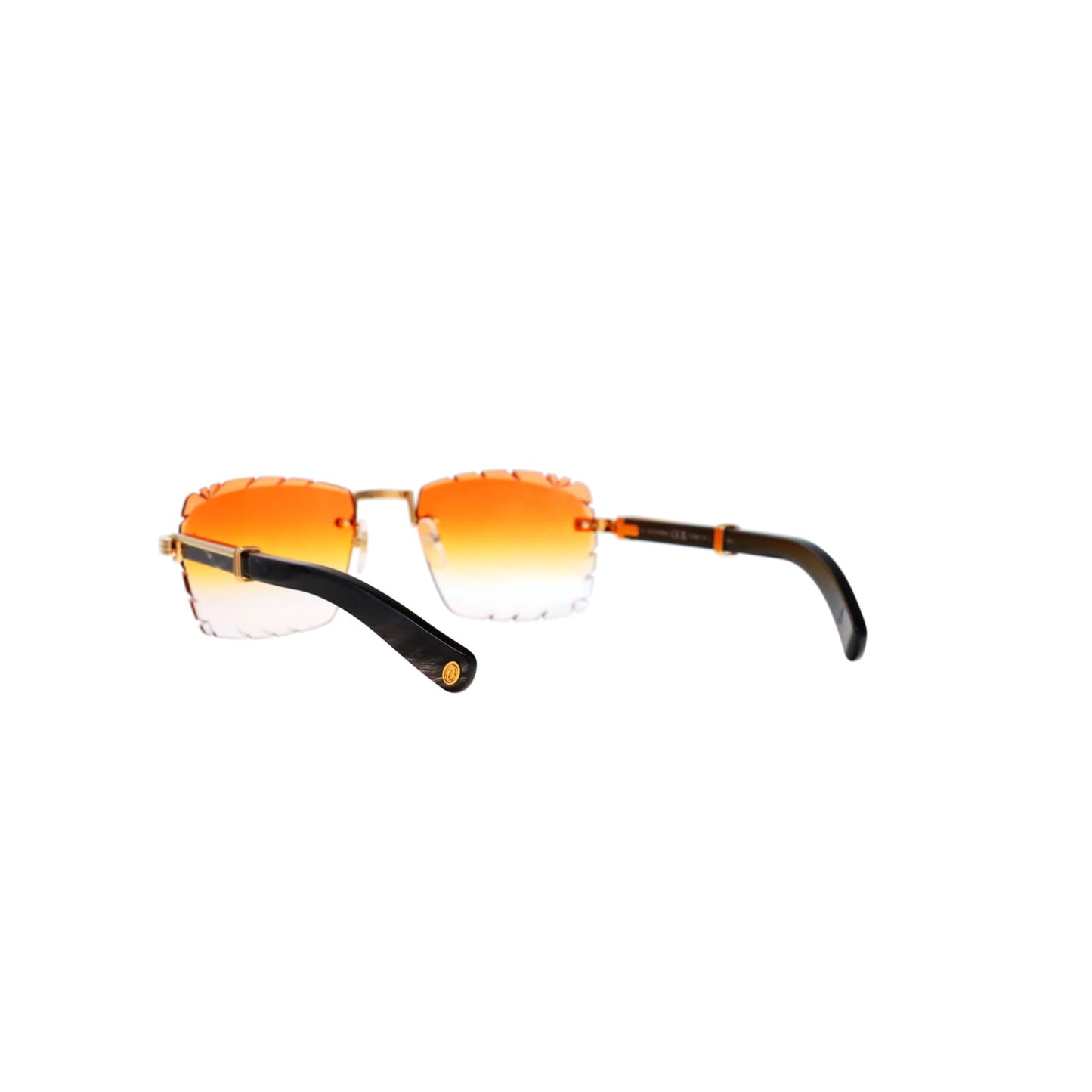 Cartier Custom Première de Cartier Black Sunglasses by MEG
