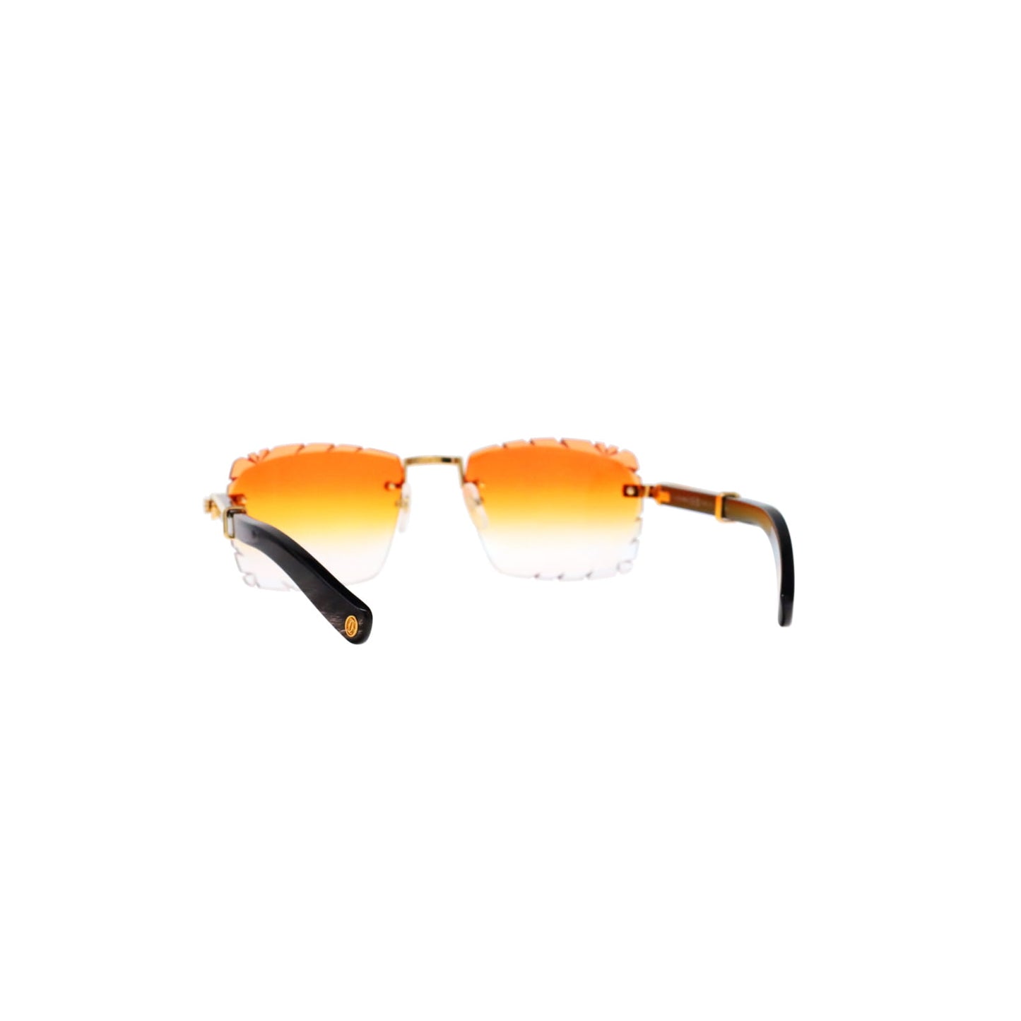 Cartier Custom Première de Cartier Black Sunglasses by MEG