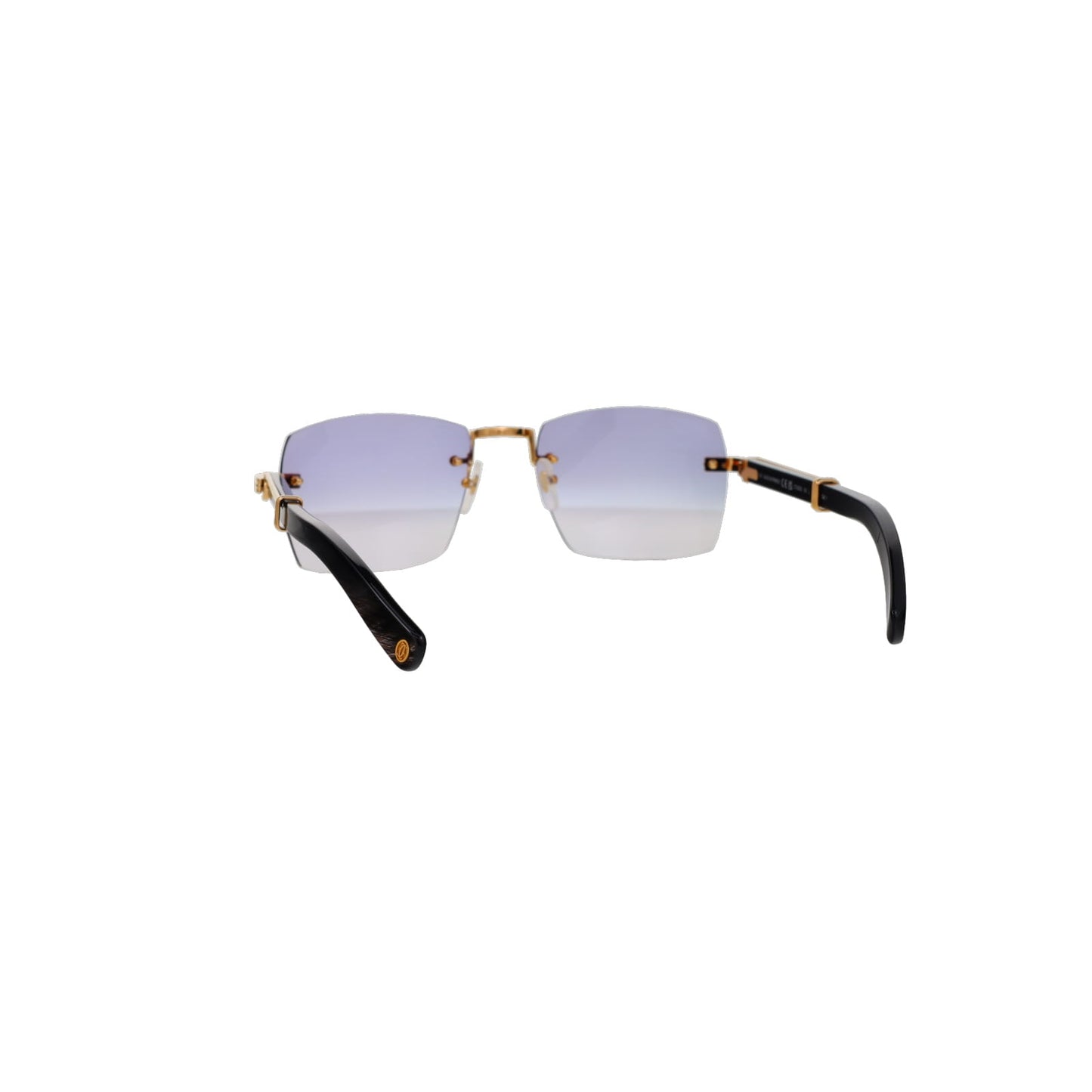 Cartier Custom Première de Cartier Black Sunglasses by MEG