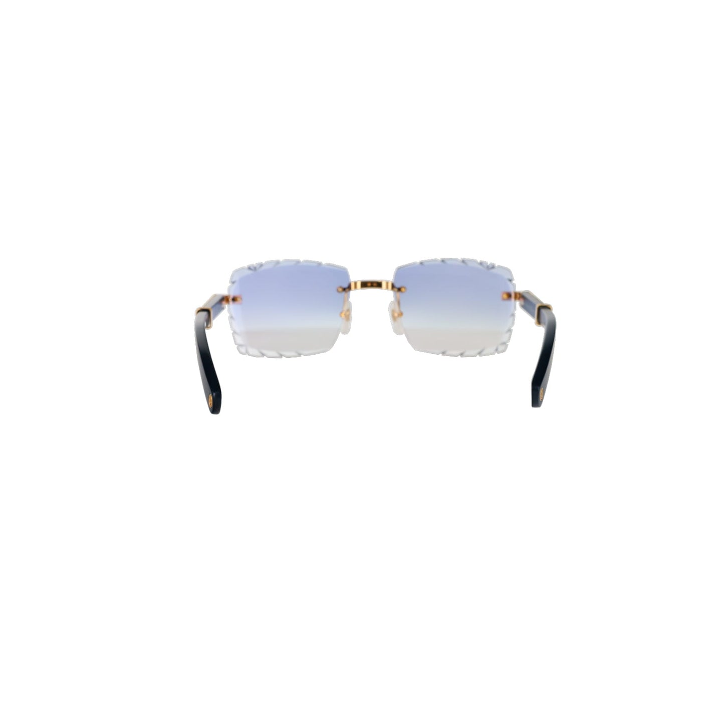 CT0485O Cartier Custom Première Blue Wood Sunglasses by MEG