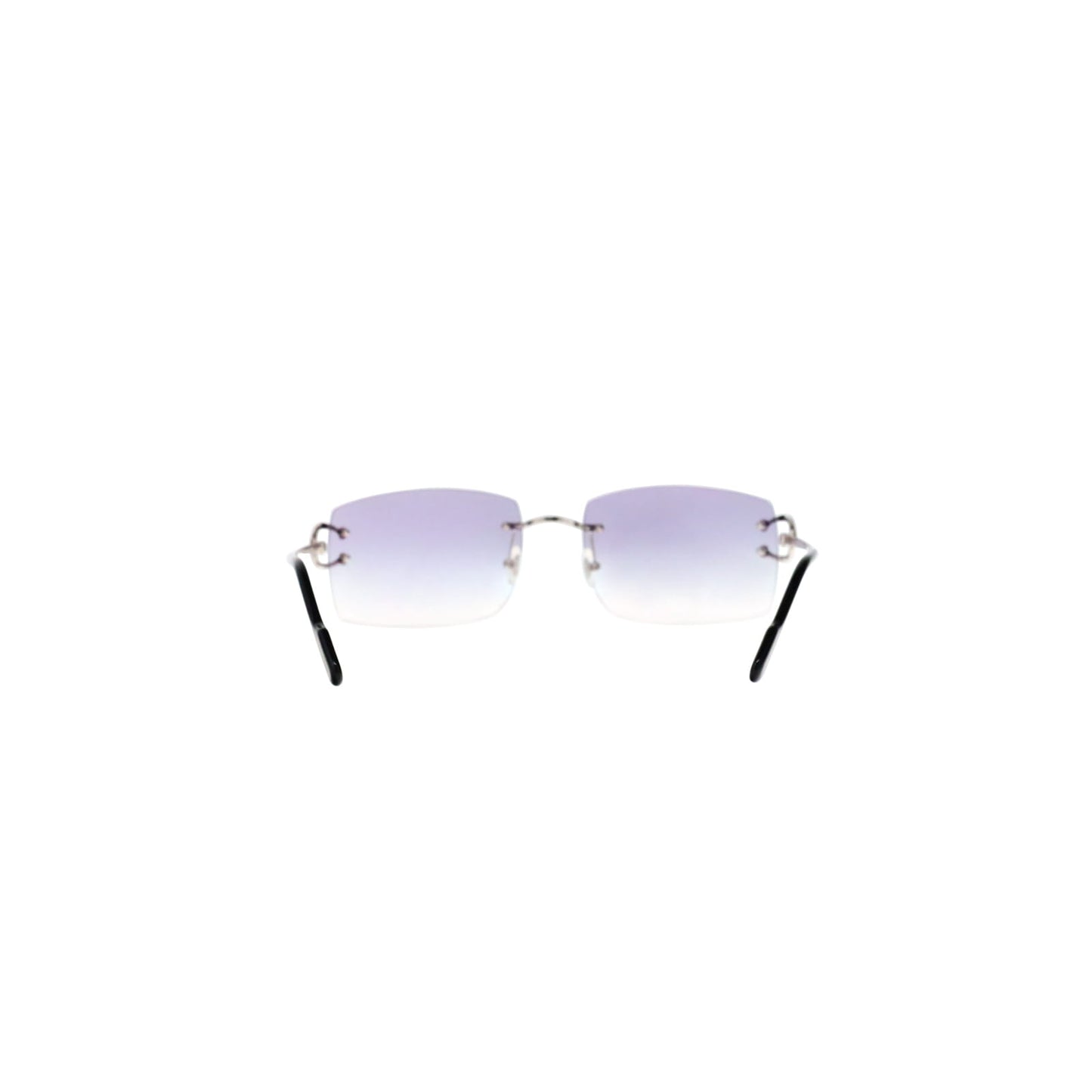 Cartier Custom Vintage Double C Brooklyn Platinum Sunglasses by MEG