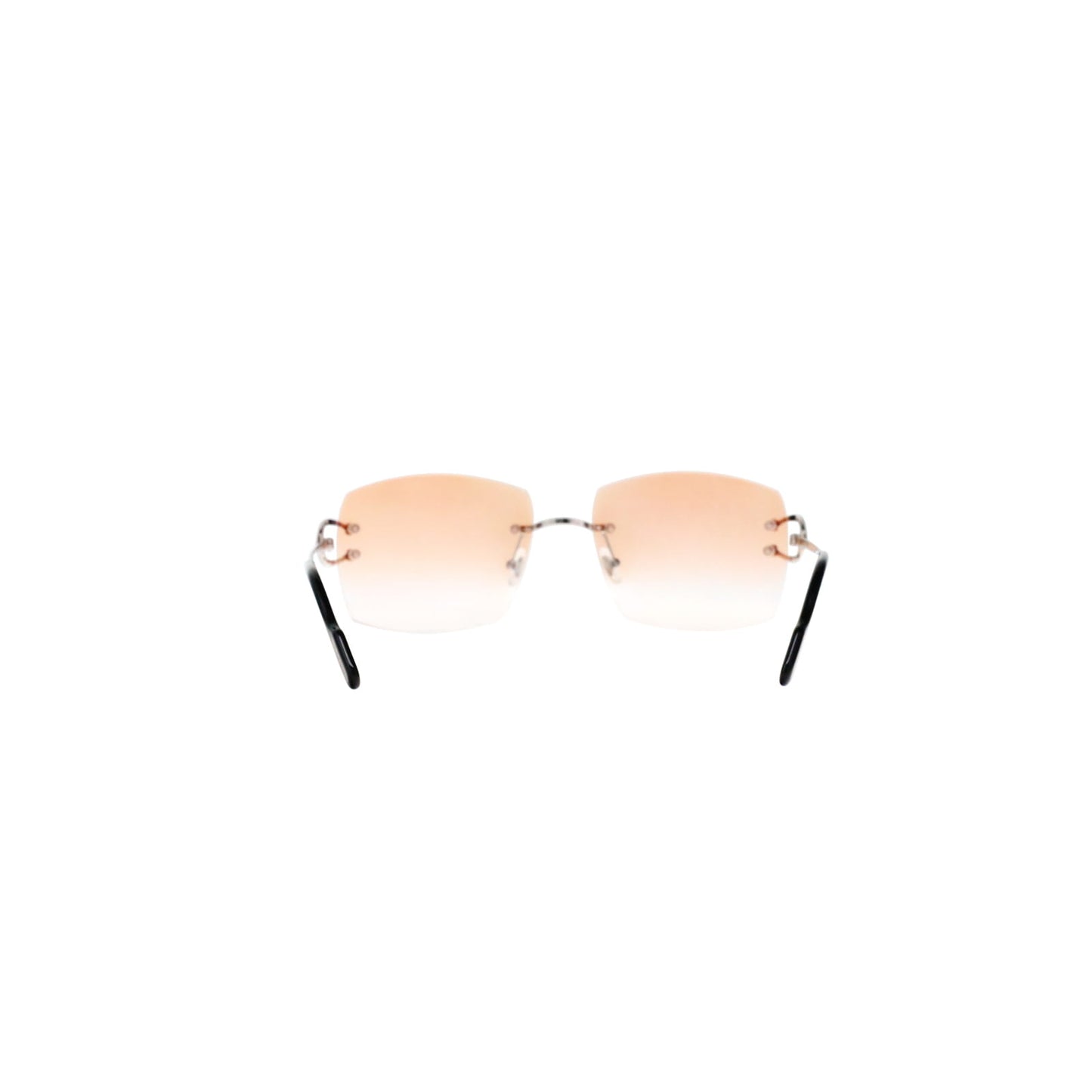 Cartier Custom Vintage Double C Mykonos Platinum Sunglasses by MEG