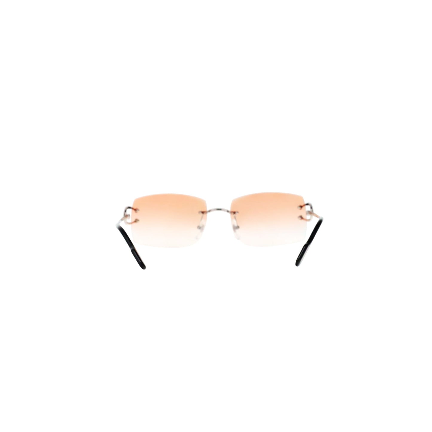 Cartier Custom Vintage Double C Brooklyn Platinum Sunglasses by MEG