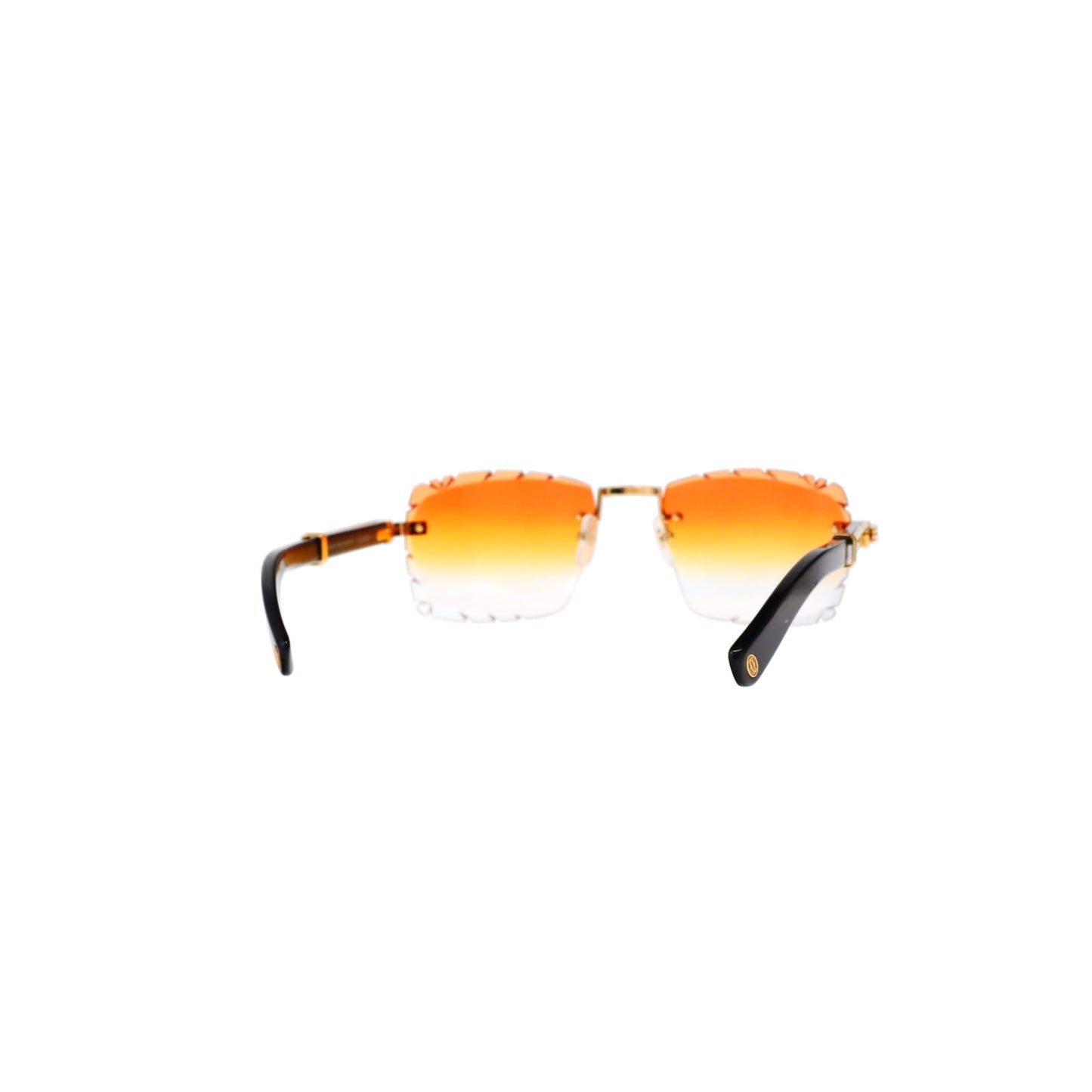 Cartier Custom Première de Cartier Black Sunglasses by MEG