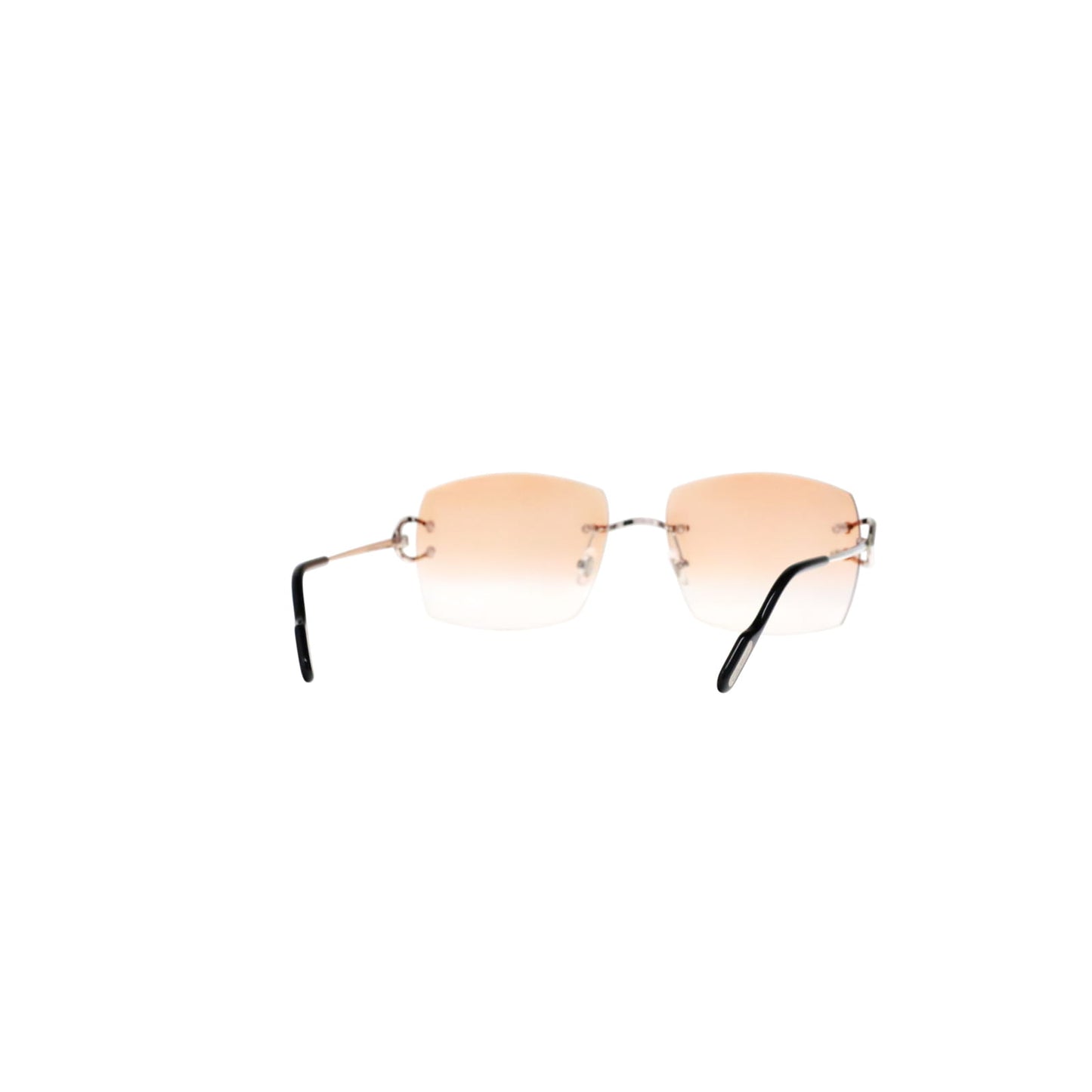 Cartier Custom Vintage Double C Mykonos Platinum Sunglasses by MEG