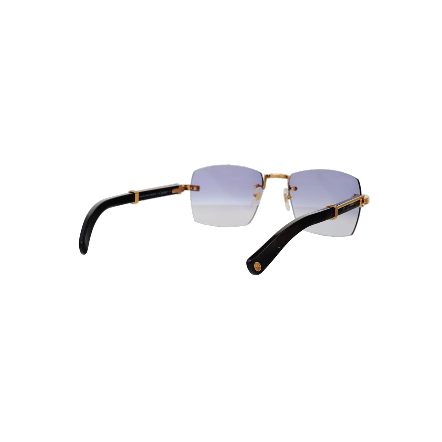 Cartier Custom Première de Cartier Black Sunglasses by MEG
