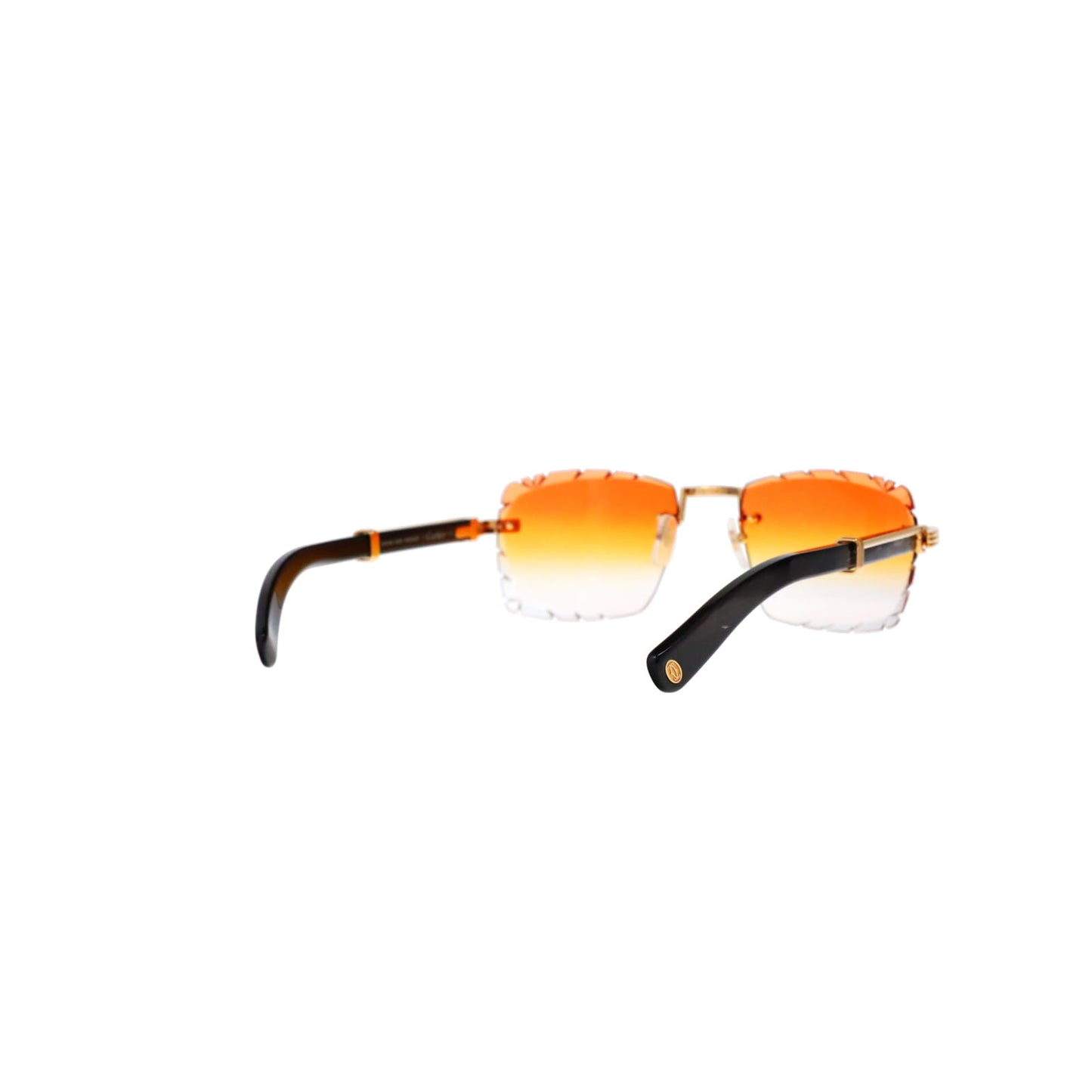 Cartier Custom Première de Cartier Black Sunglasses by MEG