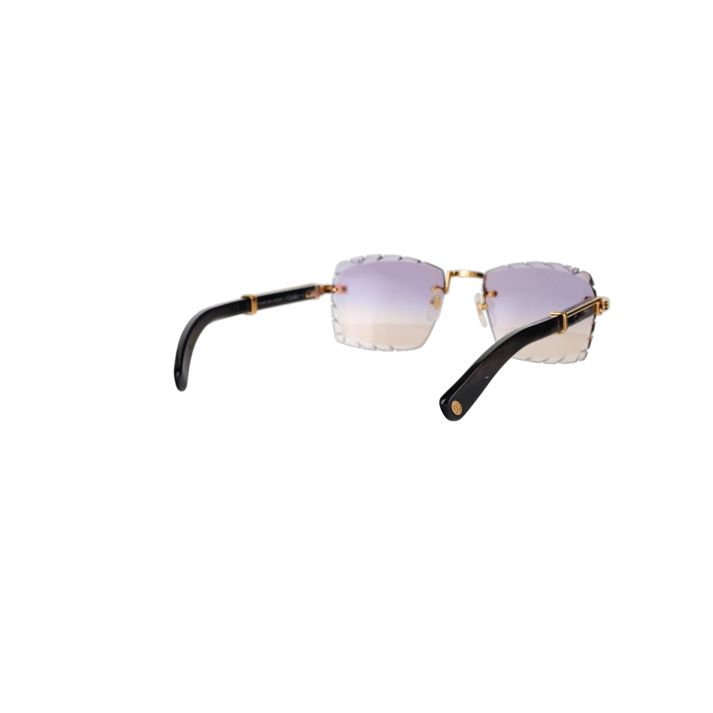Cartier Custom Première de Cartier Black Sunglasses by MEG