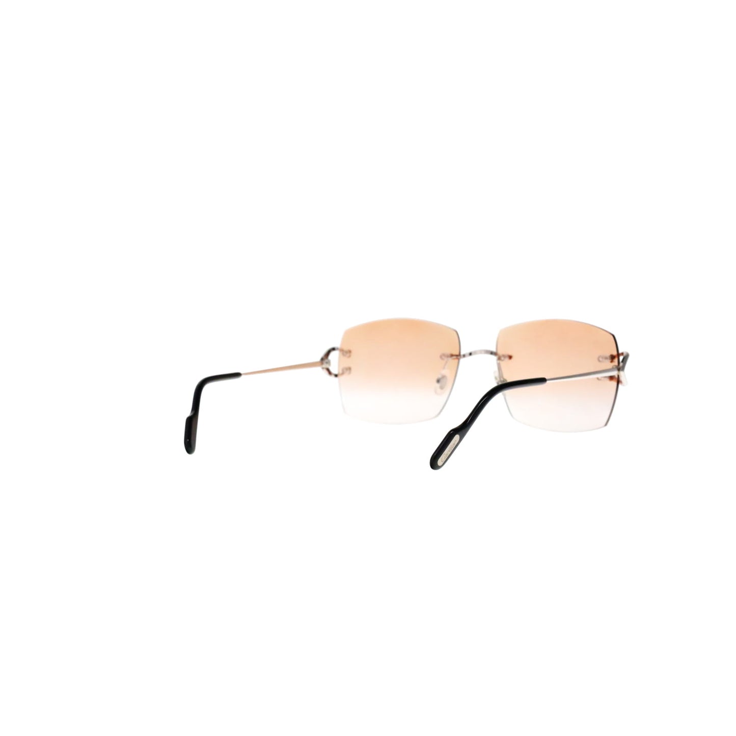 Cartier Custom Vintage Double C Mykonos Platinum Sunglasses by MEG