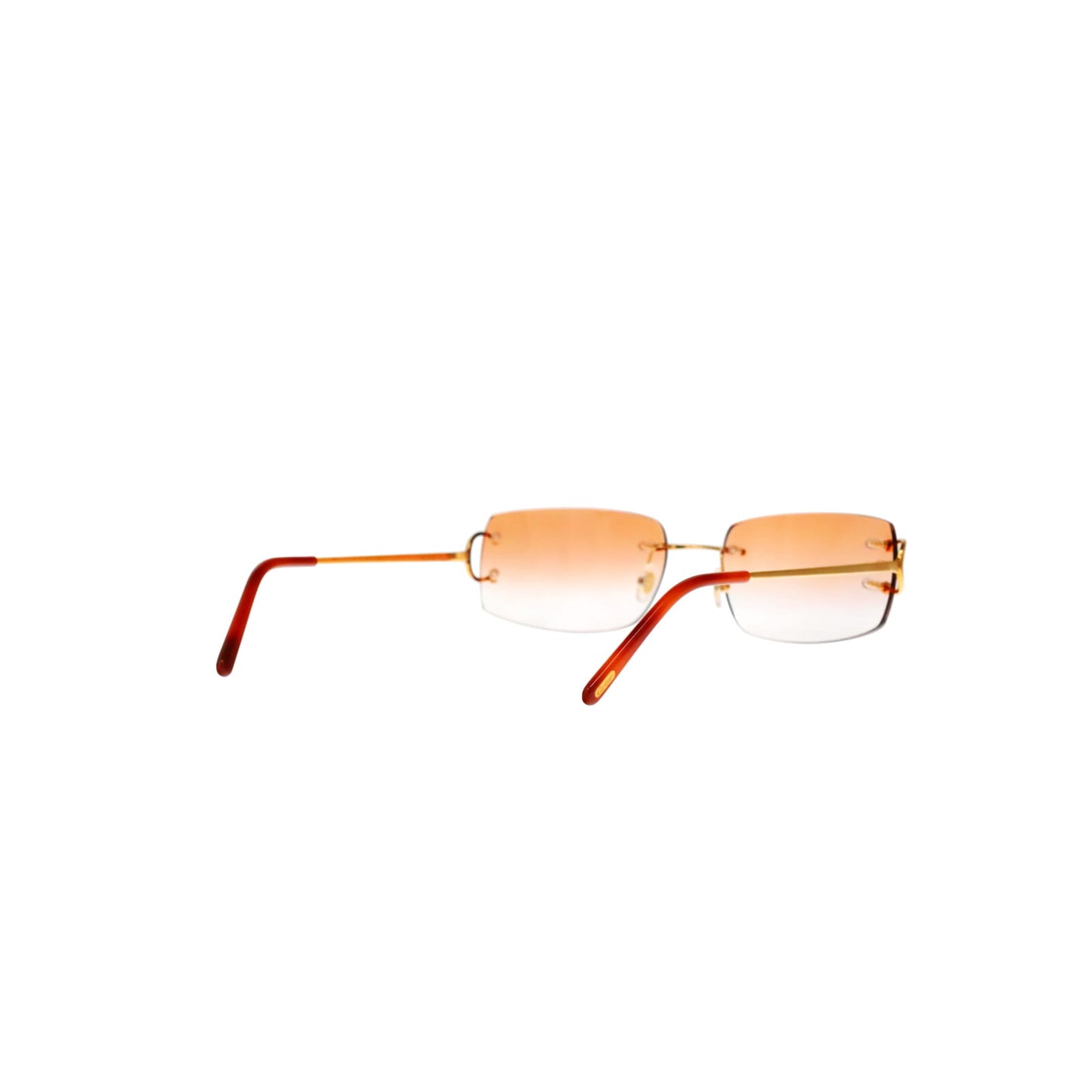 Cartier Custom Double C Brooklyn Gold Sunglasses by MEG