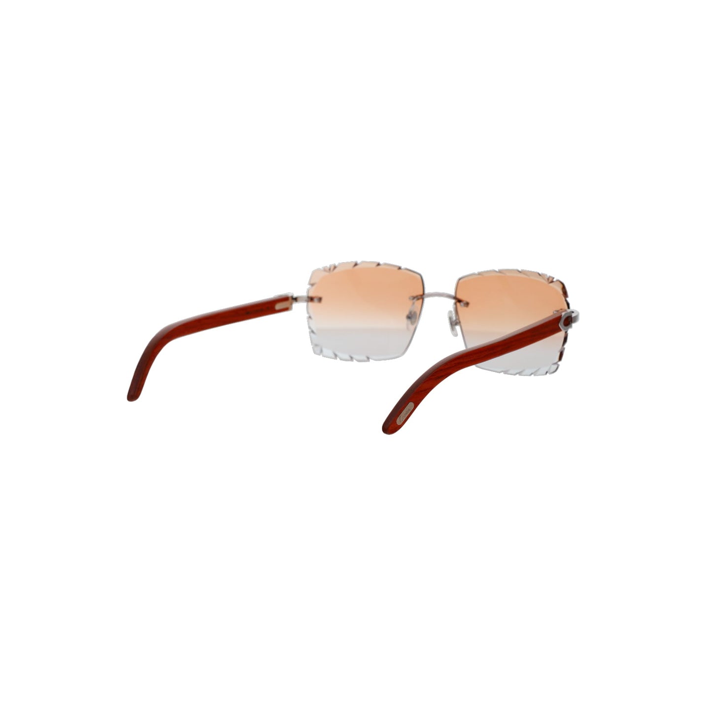 Cartier Custom C Décor Wood Sunglasses by MEG