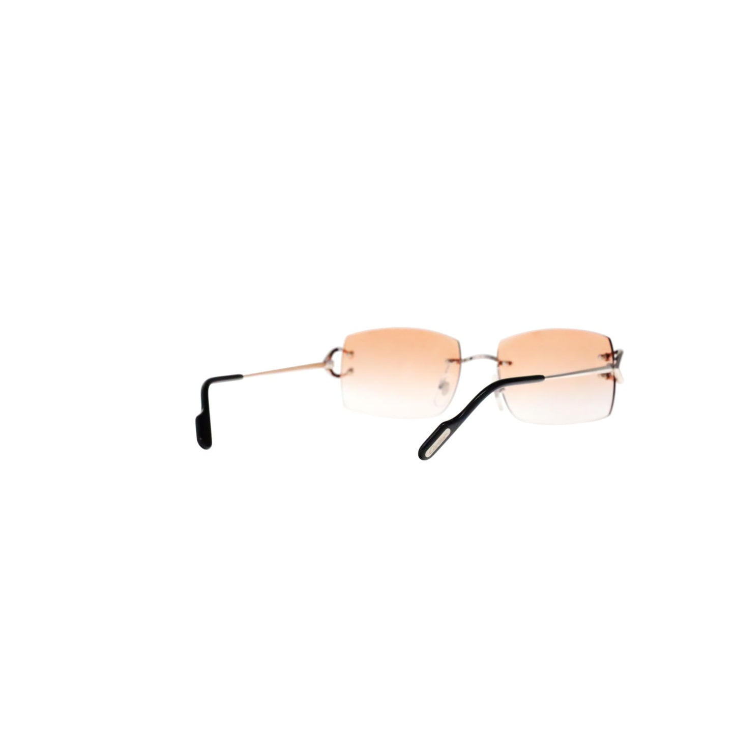 Cartier Custom Vintage Double C Brooklyn Platinum Sunglasses by MEG