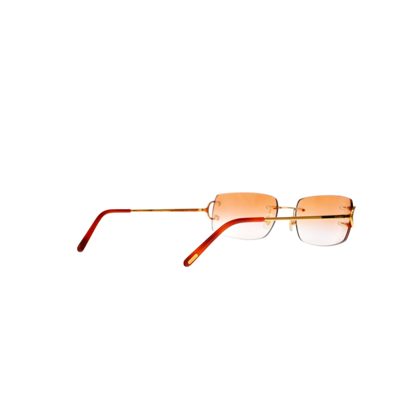 Cartier Custom Double C Brooklyn Gold Sunglasses by MEG