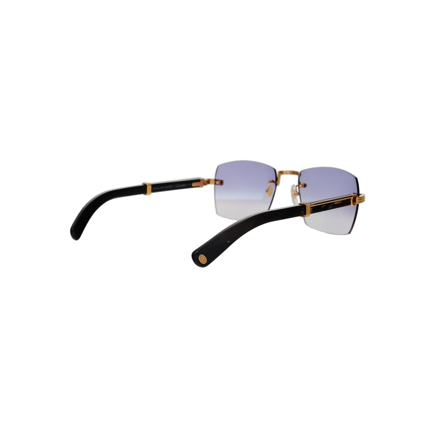 Cartier Custom Première de Cartier Black Sunglasses by MEG