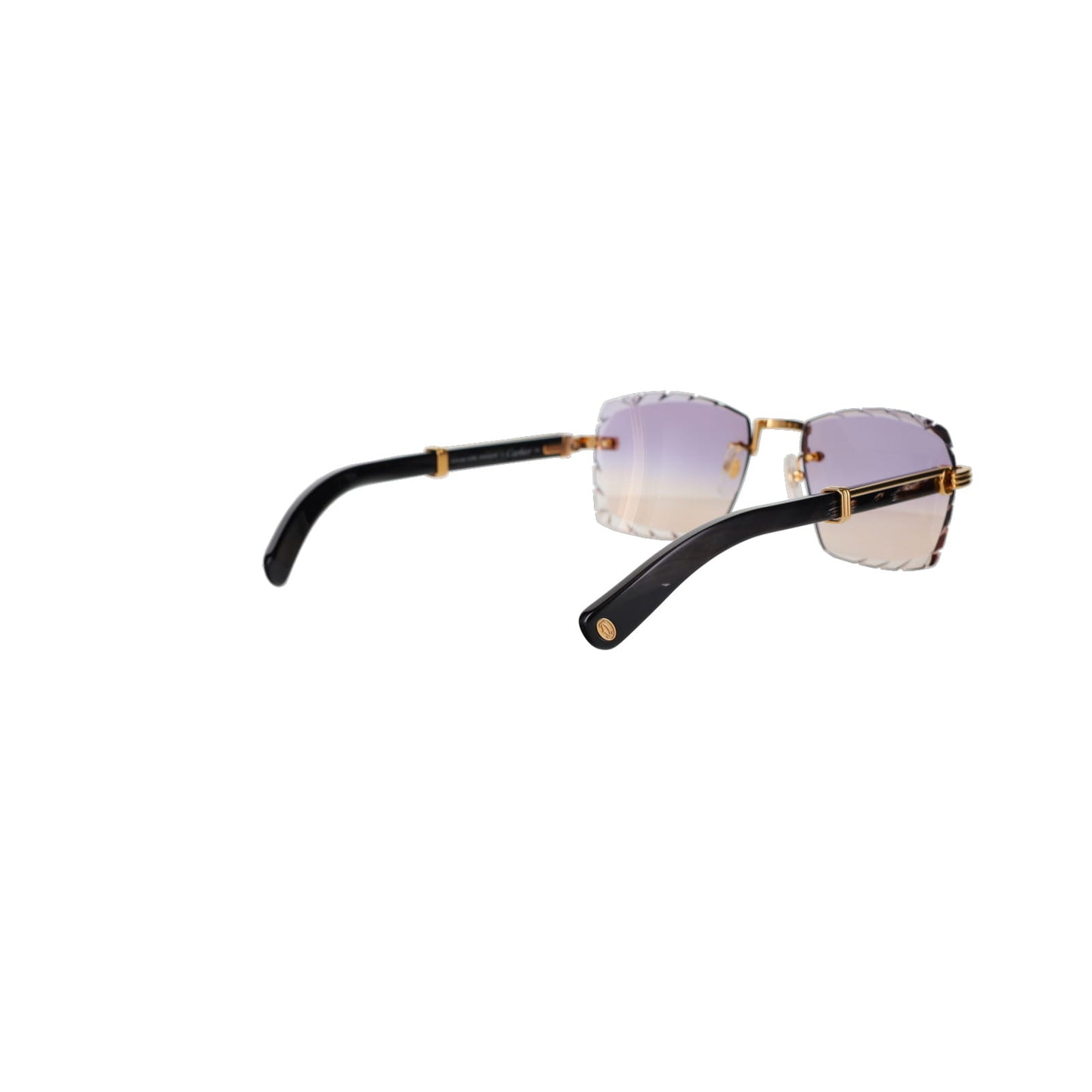 Cartier Custom Première de Cartier Black Sunglasses by MEG