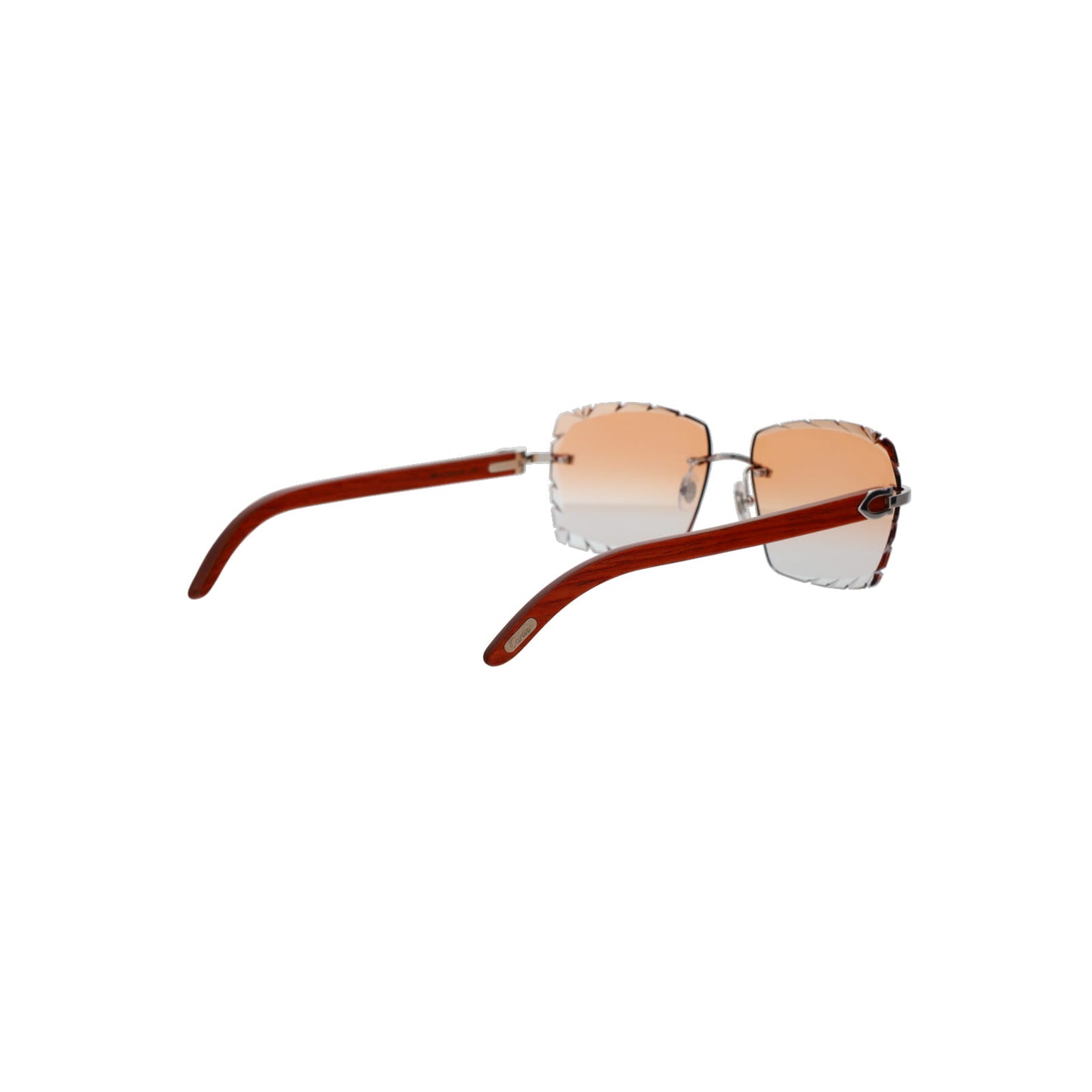 Cartier Custom C Décor Wood Sunglasses by MEG