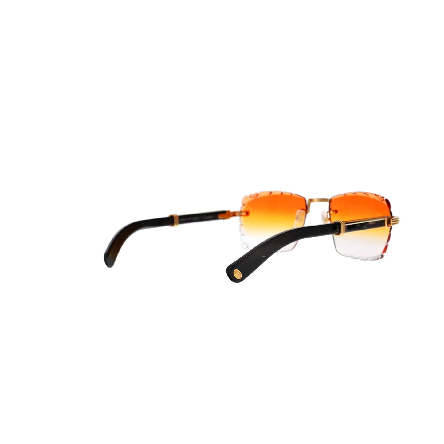 Cartier Custom Première de Cartier Black Sunglasses by MEG