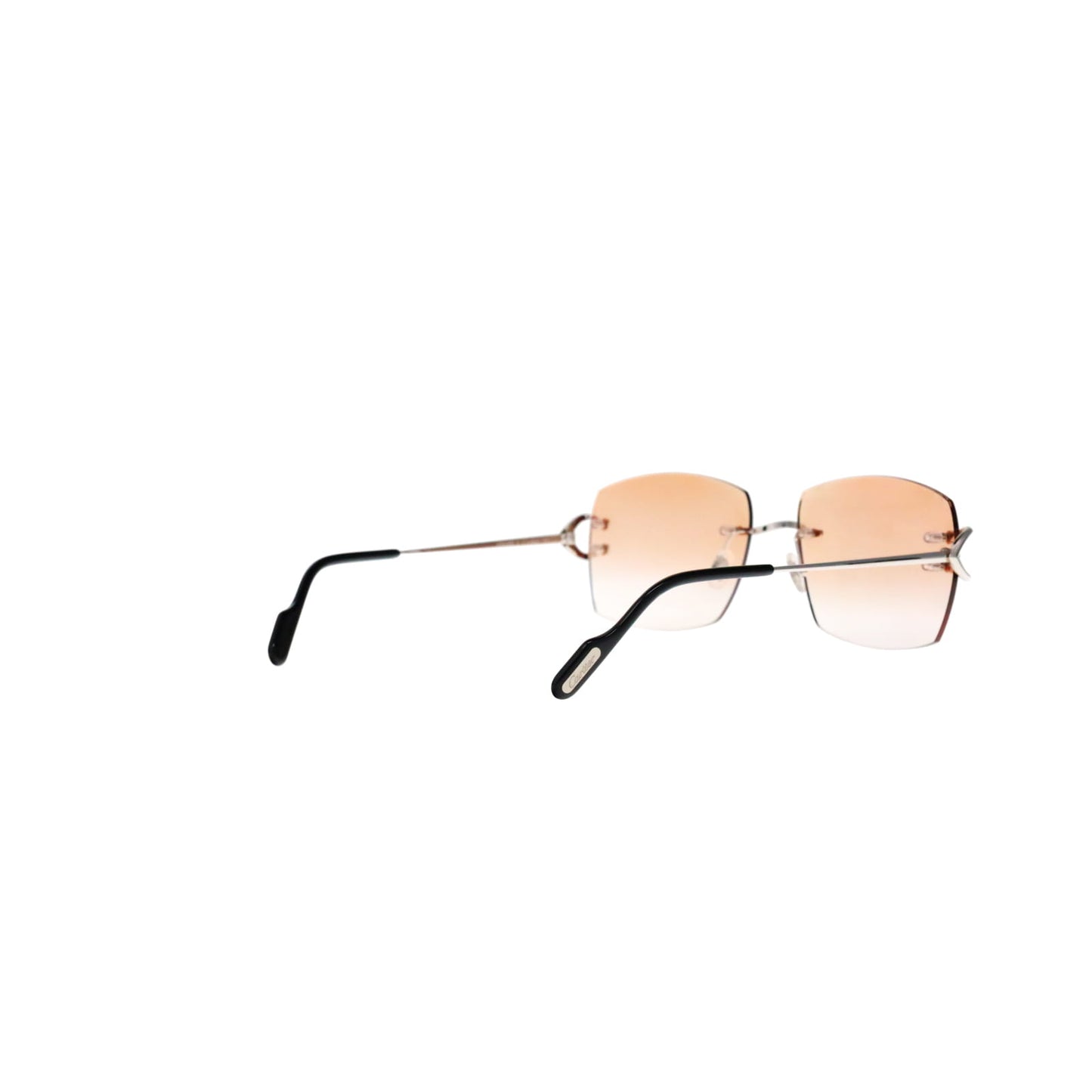 Cartier Custom Vintage Double C Mykonos Platinum Sunglasses by MEG