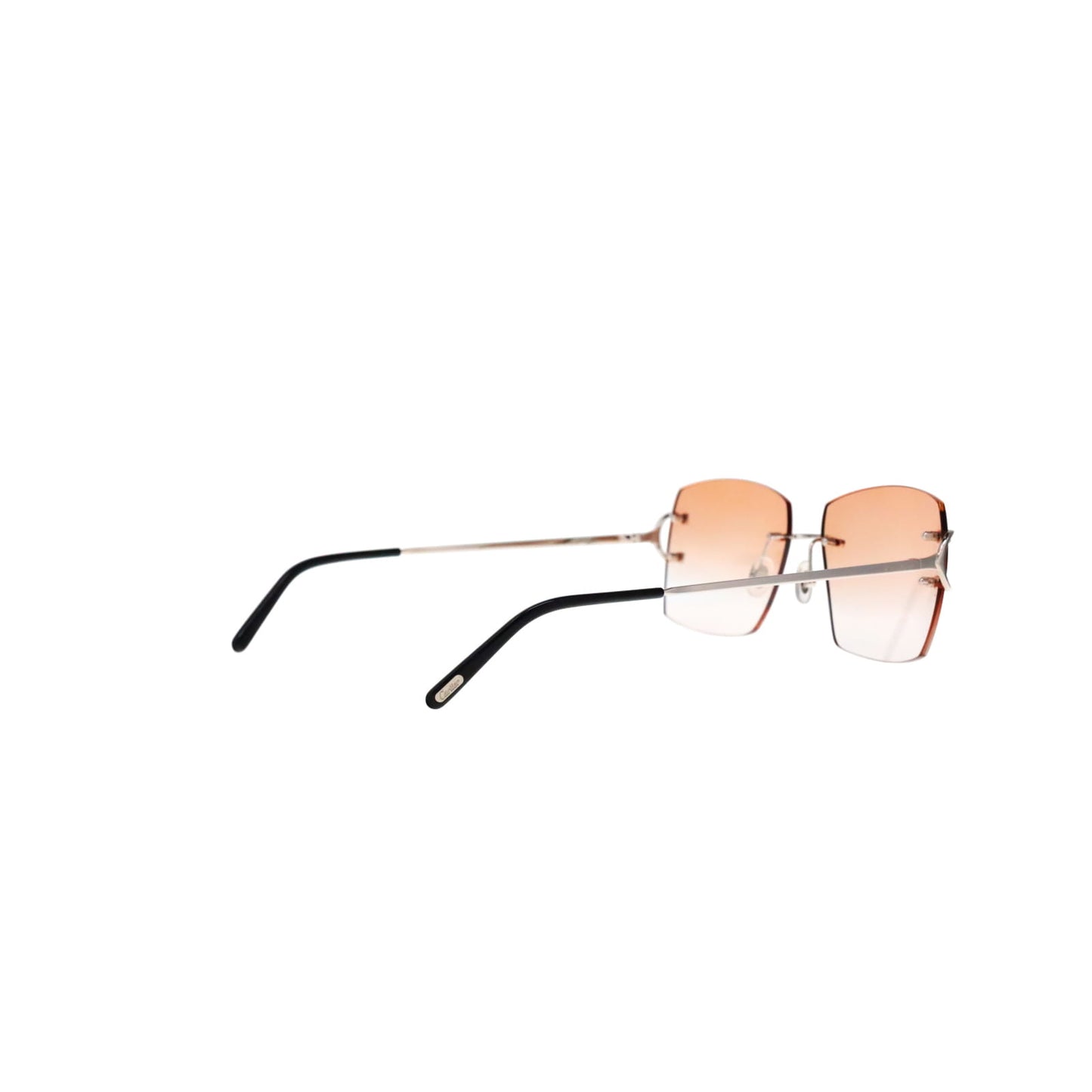 Cartier Custom Double C Mykonos Platinum Sunglasses by MEG