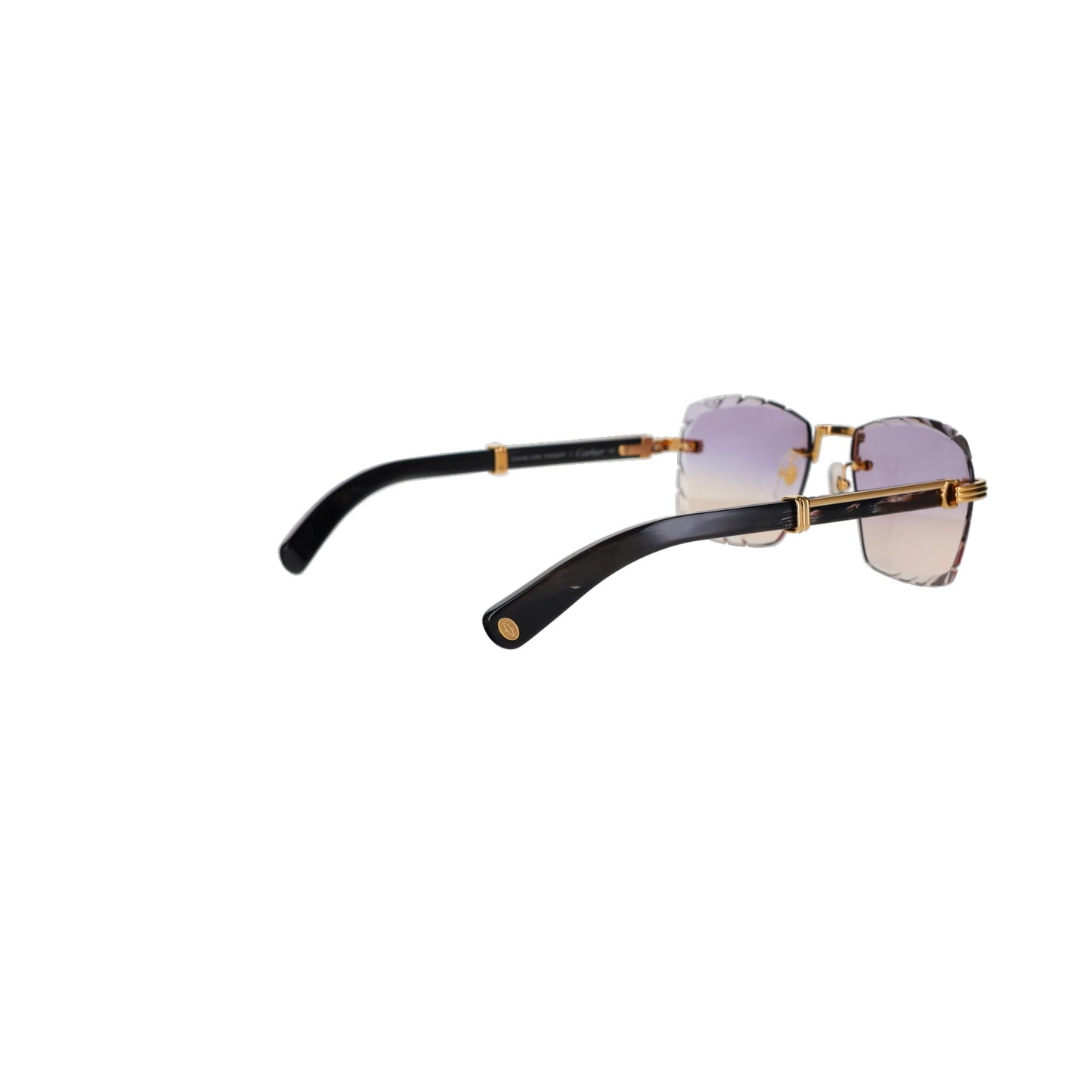 Cartier Custom Première de Cartier Black Sunglasses by MEG