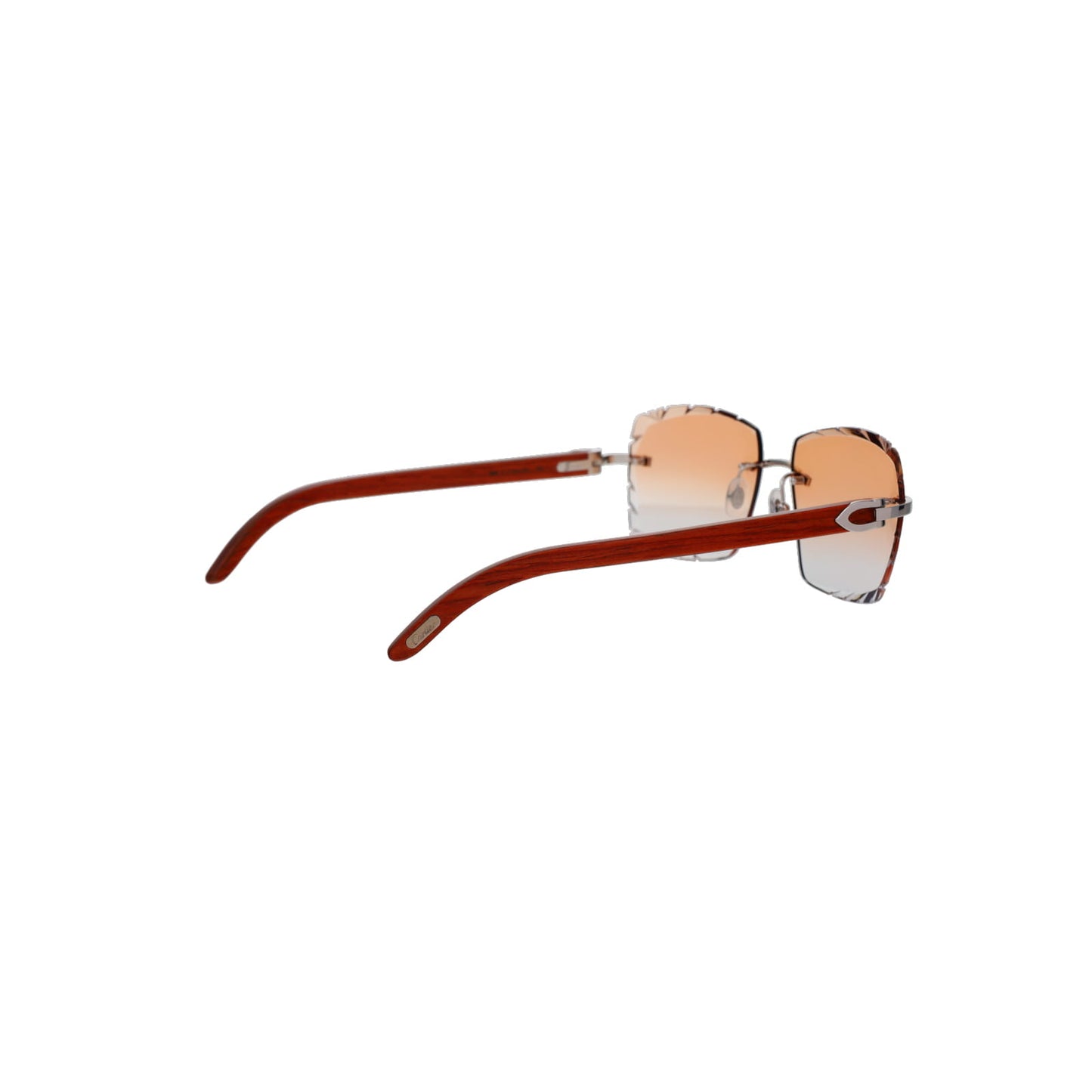 Cartier Custom C Décor Wood Sunglasses by MEG