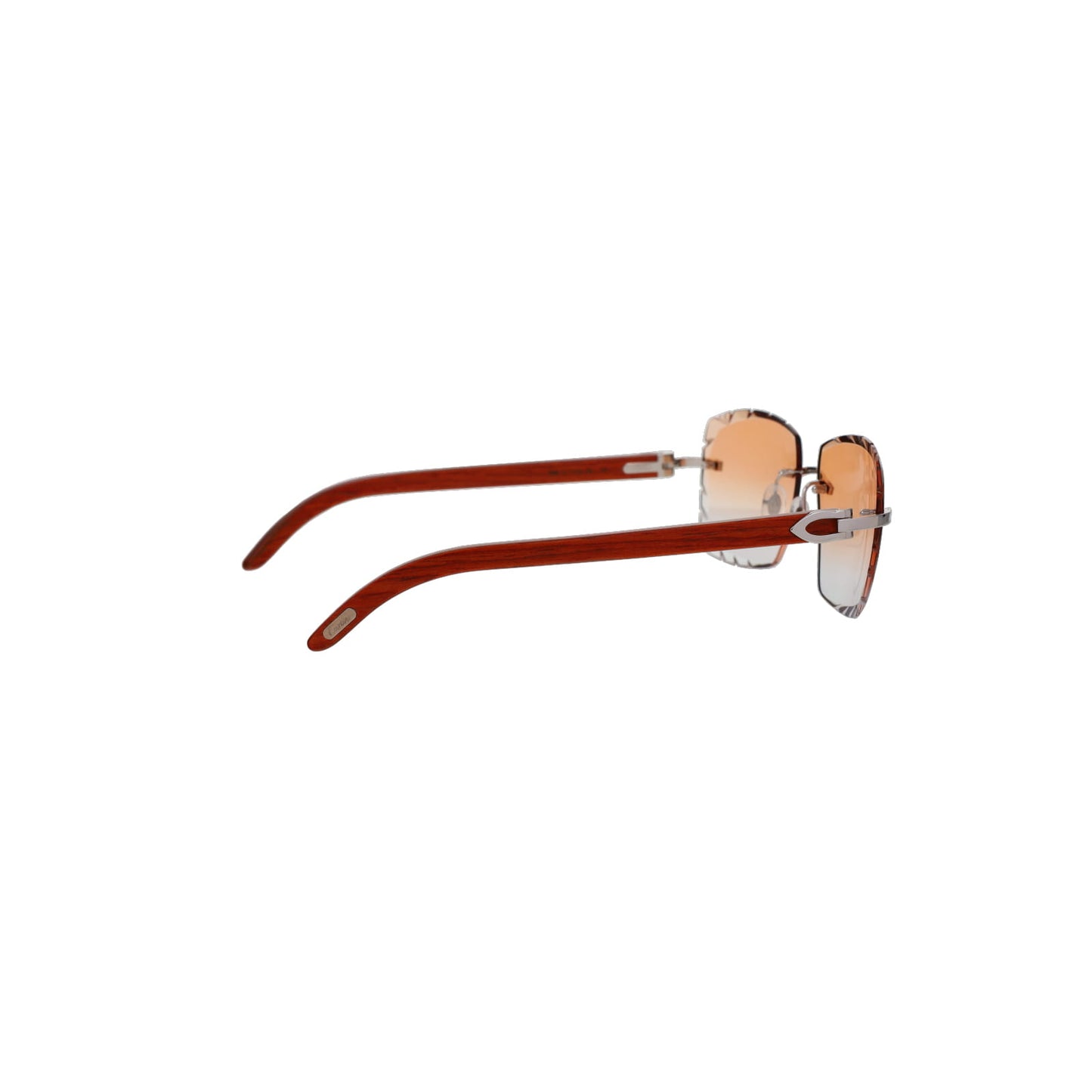 Cartier Custom C Décor Wood Sunglasses by MEG