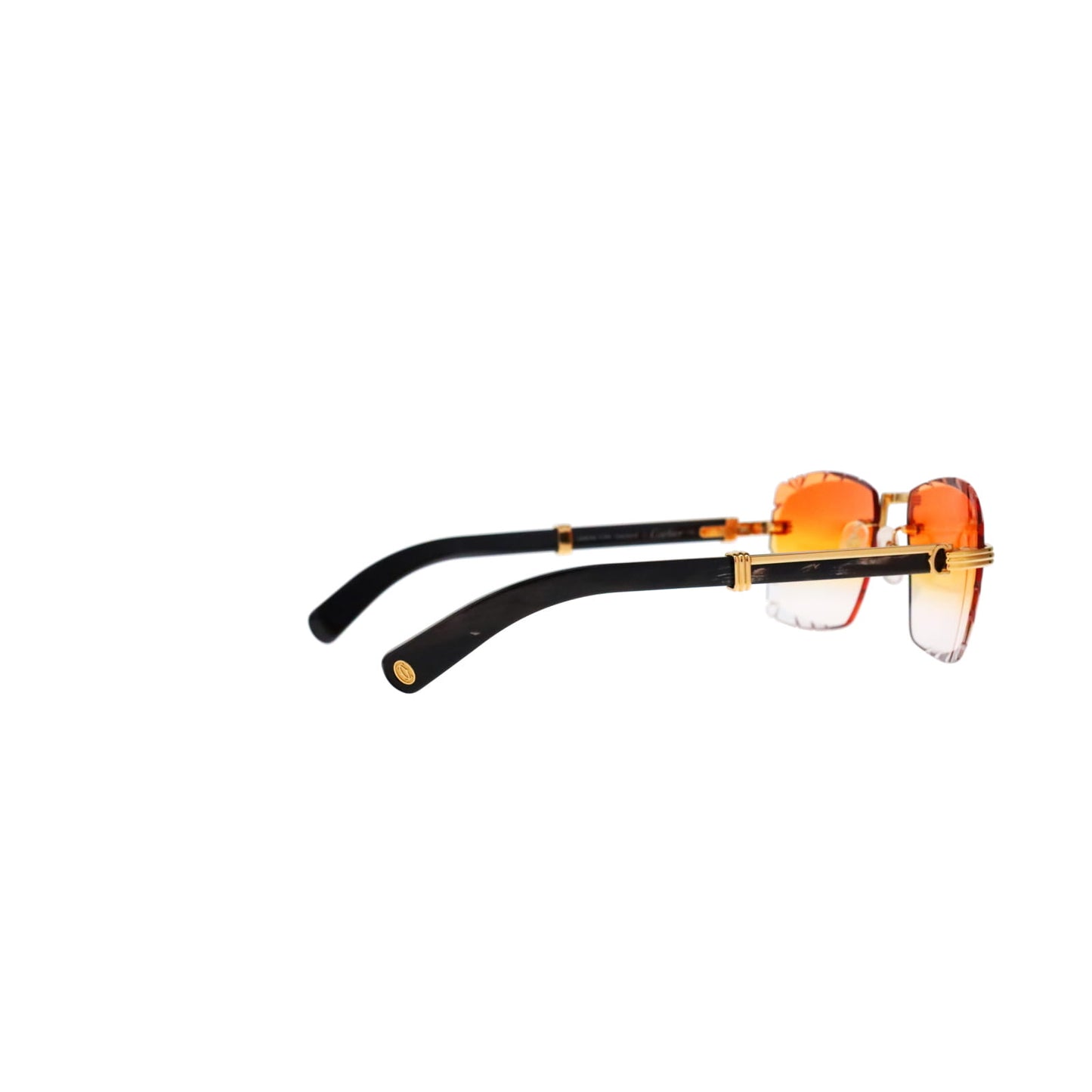Cartier Custom Première de Cartier Black Sunglasses by MEG