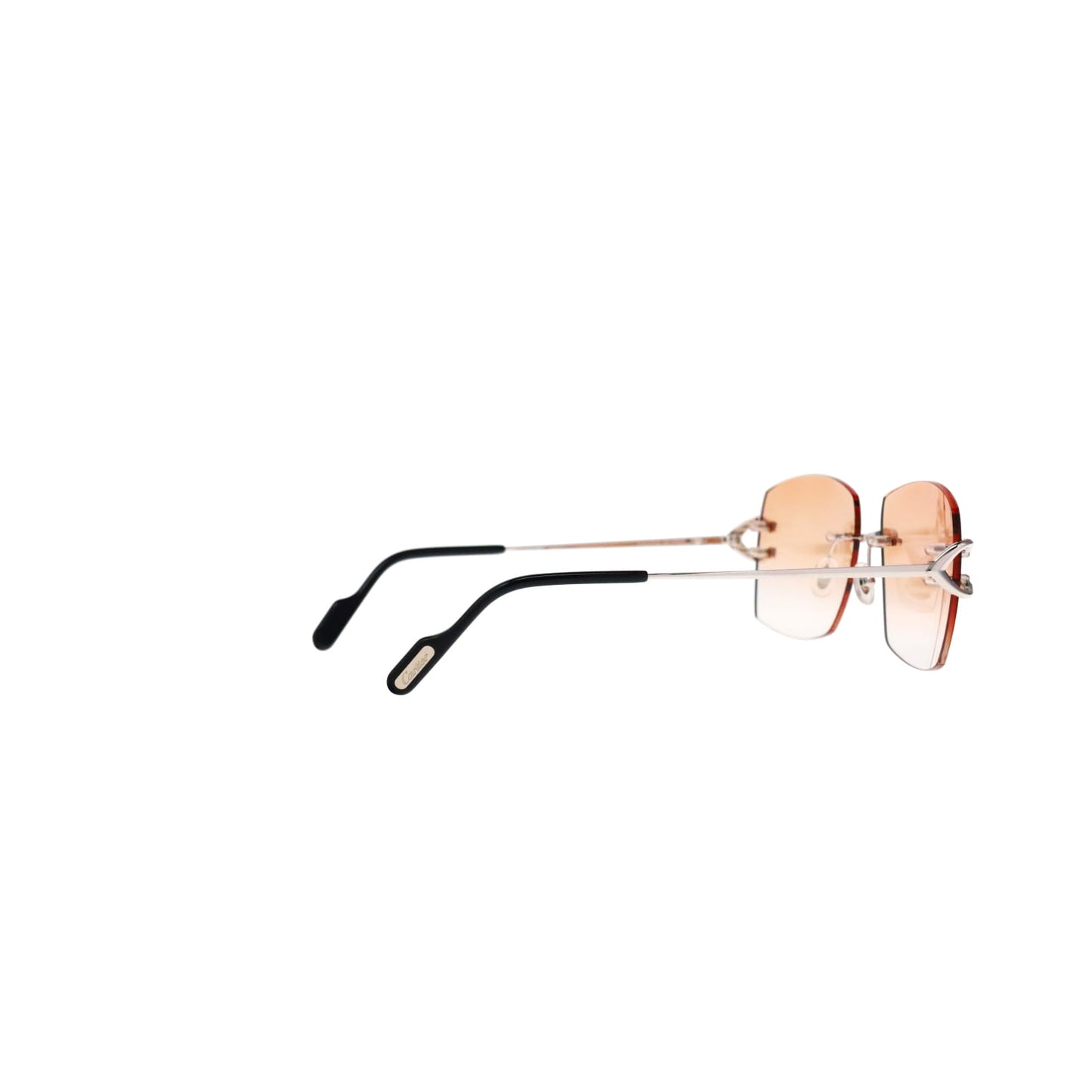 Cartier Custom Vintage Double C Mykonos Platinum Sunglasses by MEG