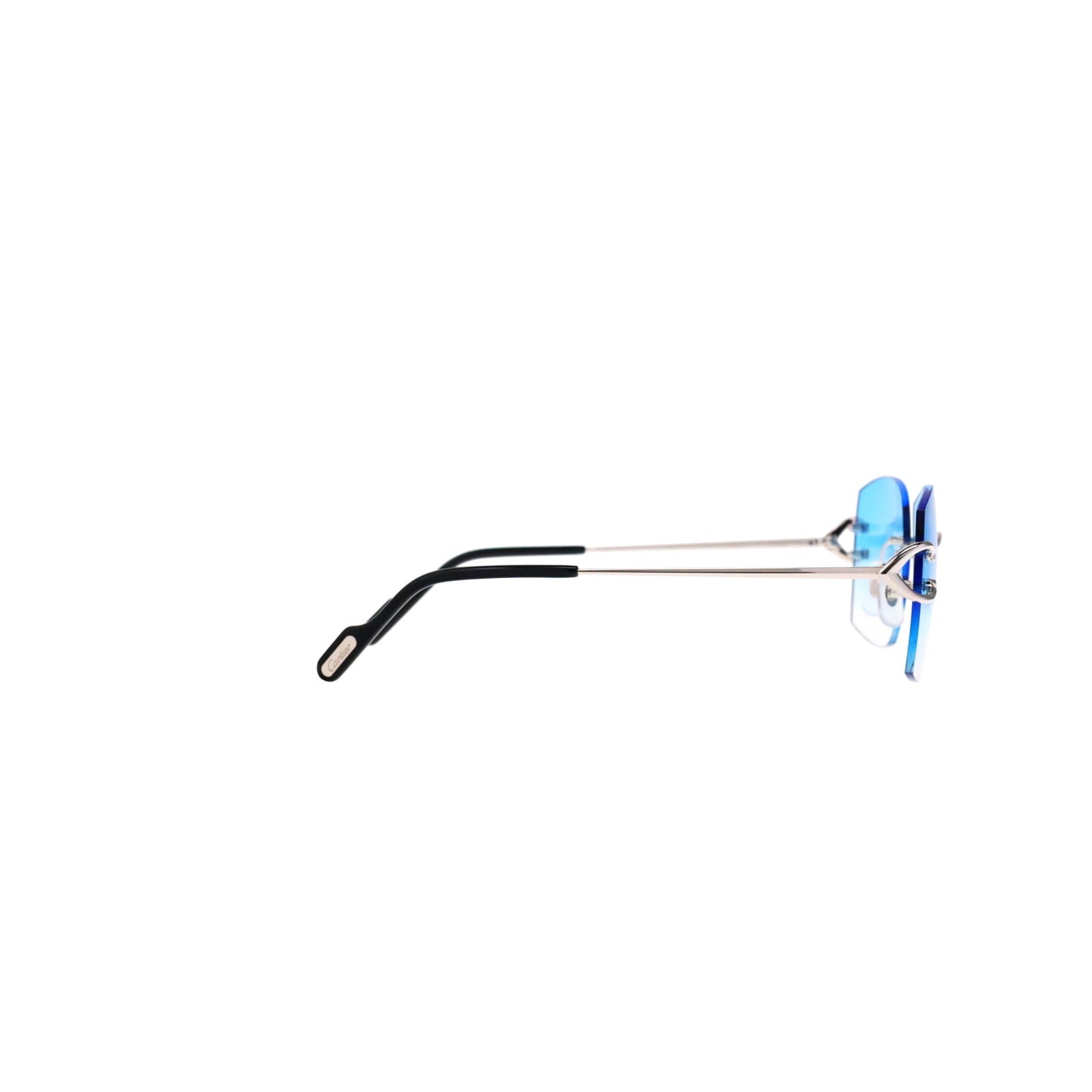 Cartier Custom Vintage Double C Mykonos Platinum Sunglasses by MEG