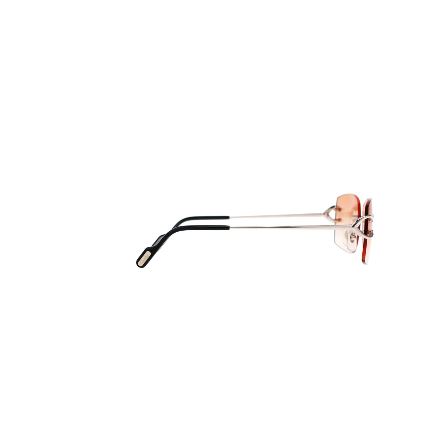 Cartier Custom Vintage Double C Brooklyn Platinum Sunglasses by MEG