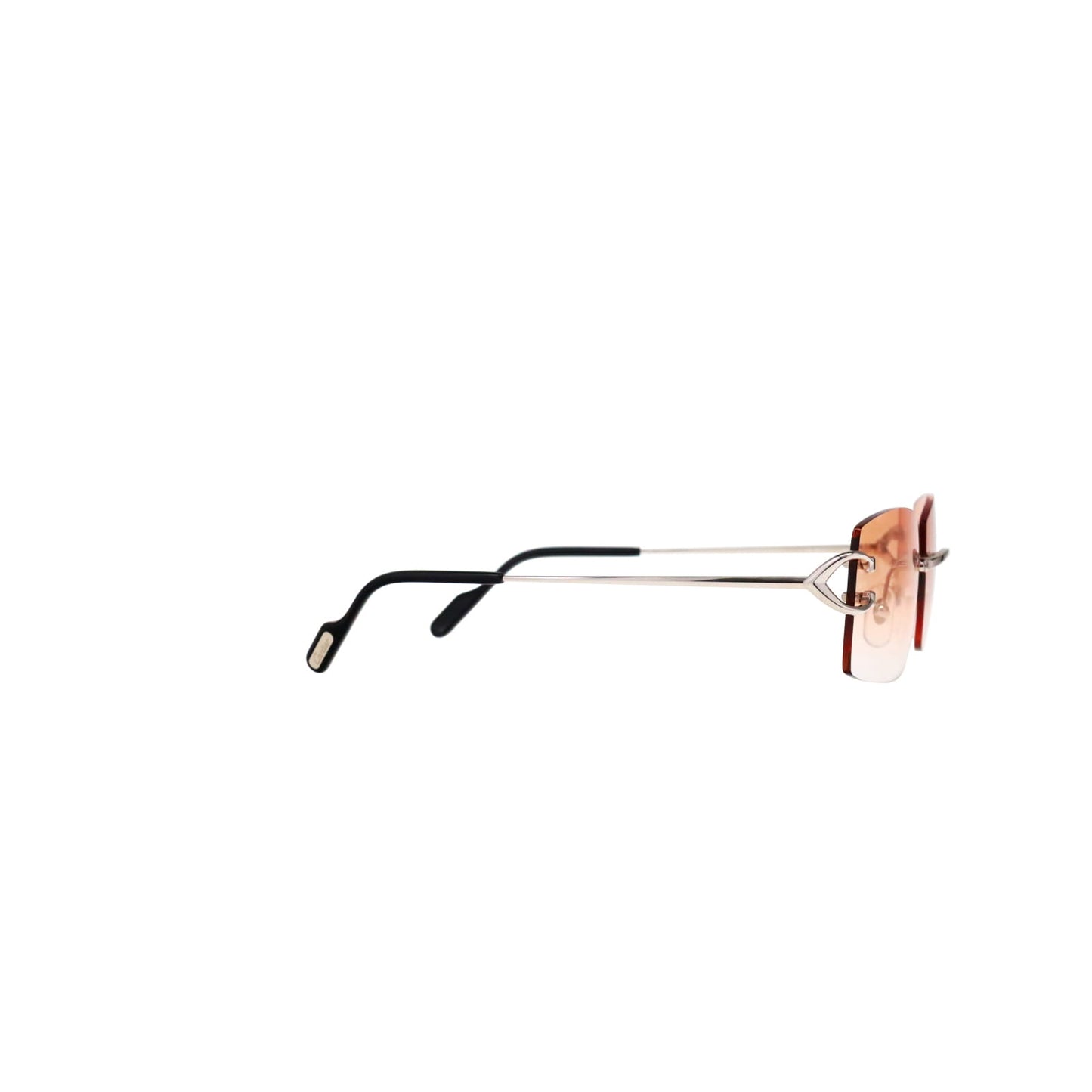 Cartier Custom Vintage Double C Brooklyn Platinum Sunglasses by MEG