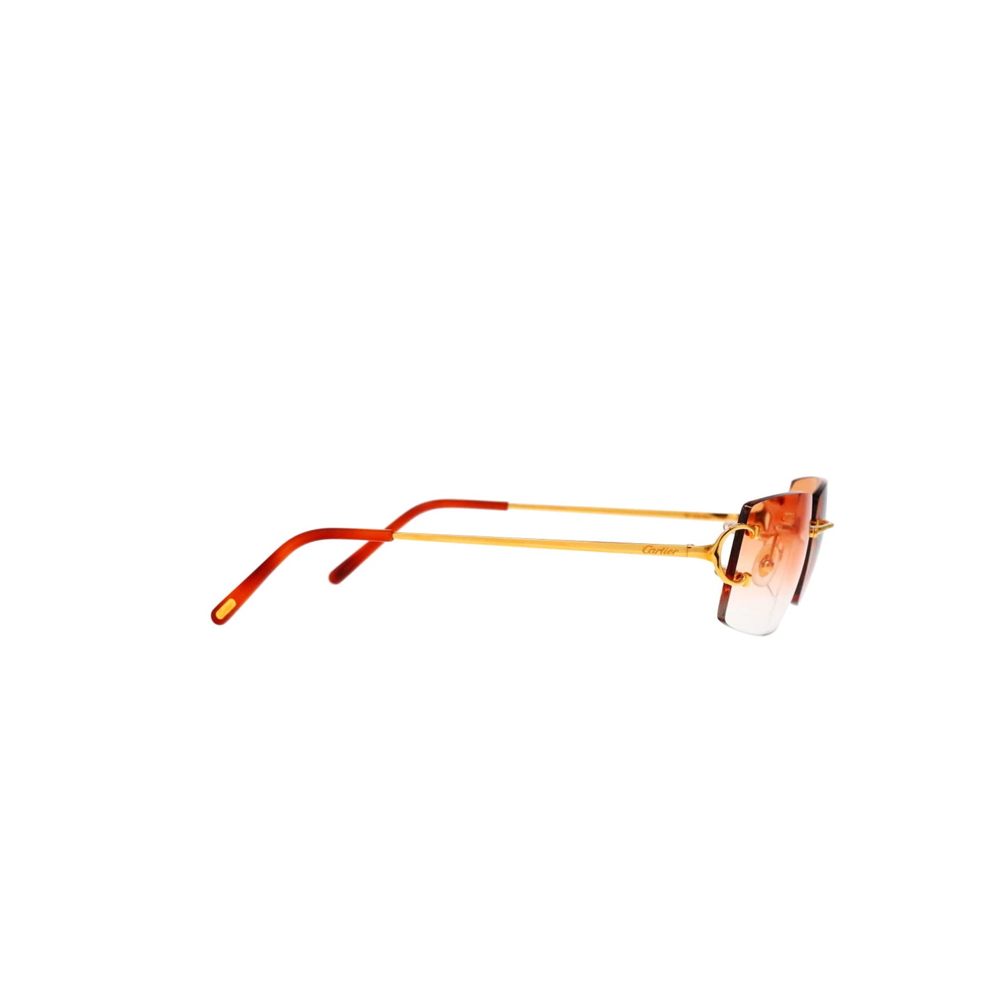 Cartier Custom Double C Brooklyn Gold Sunglasses by MEG