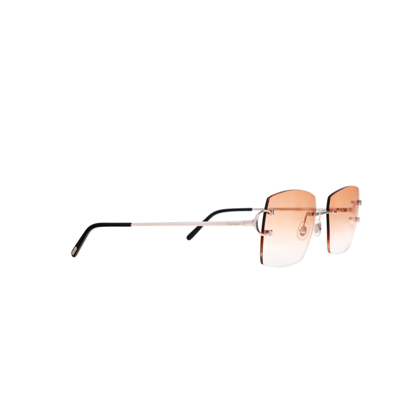 Cartier Custom Double C Mykonos Platinum Sunglasses by MEG