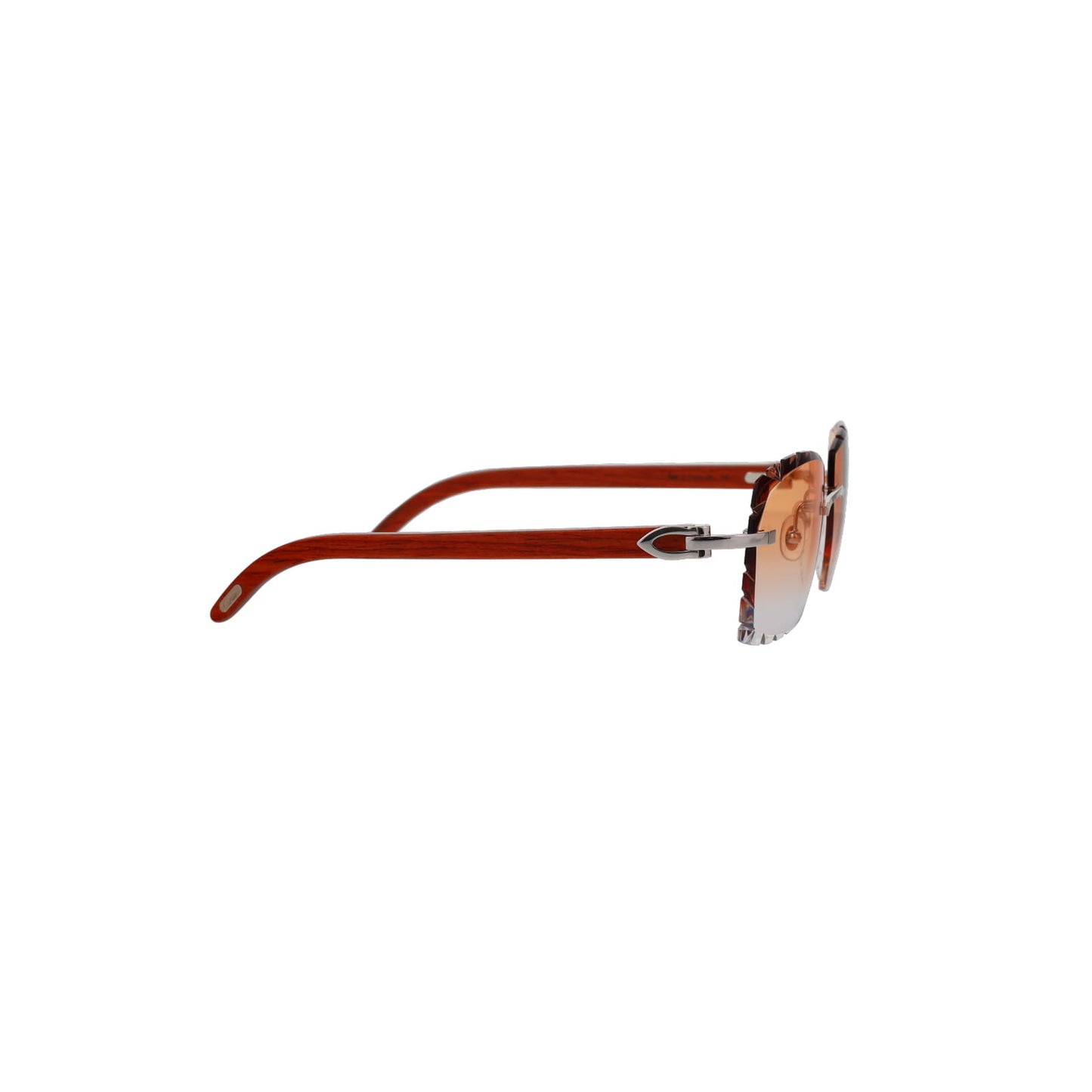 Cartier Custom C Décor Wood Sunglasses by MEG