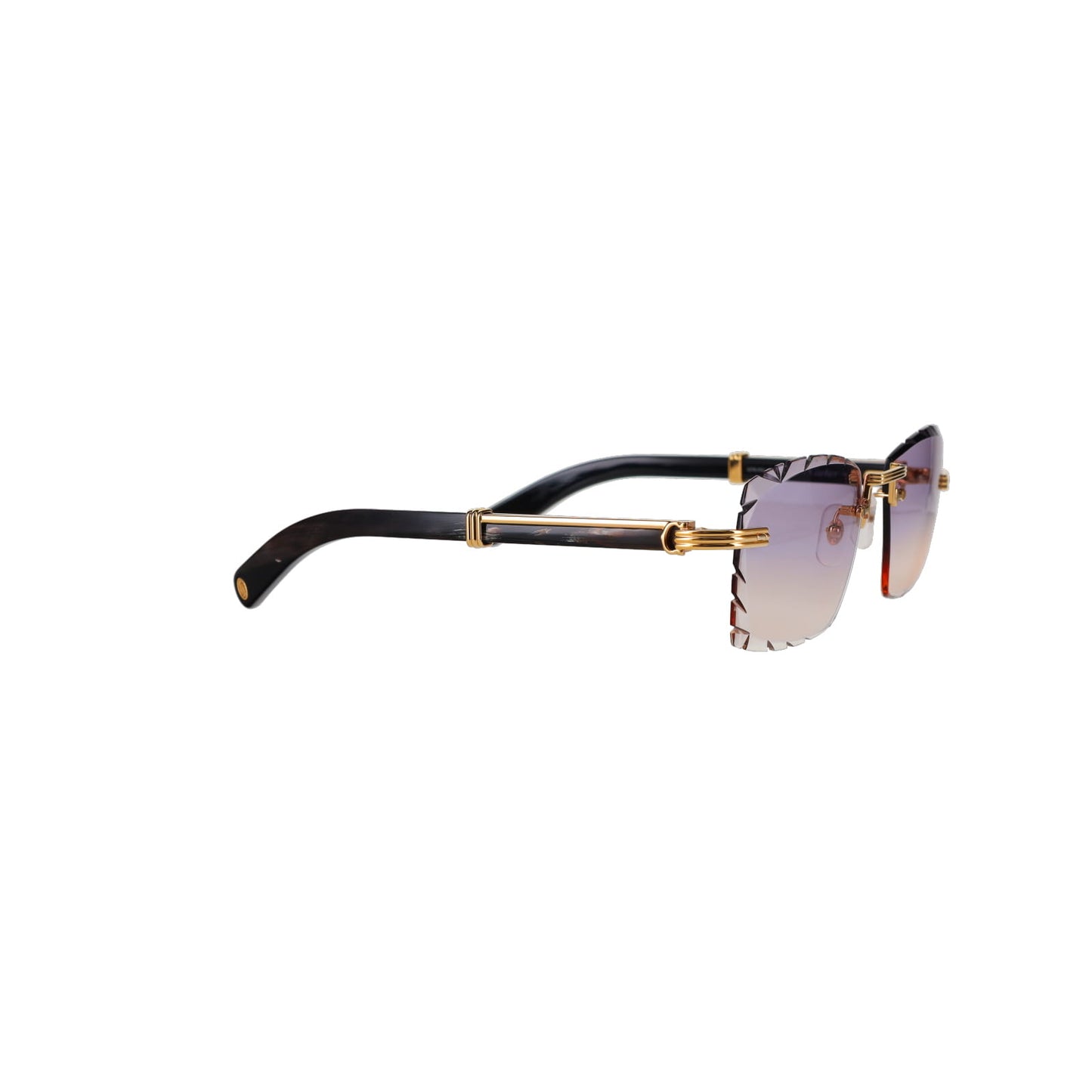 Cartier Custom Première de Cartier Black Sunglasses by MEG