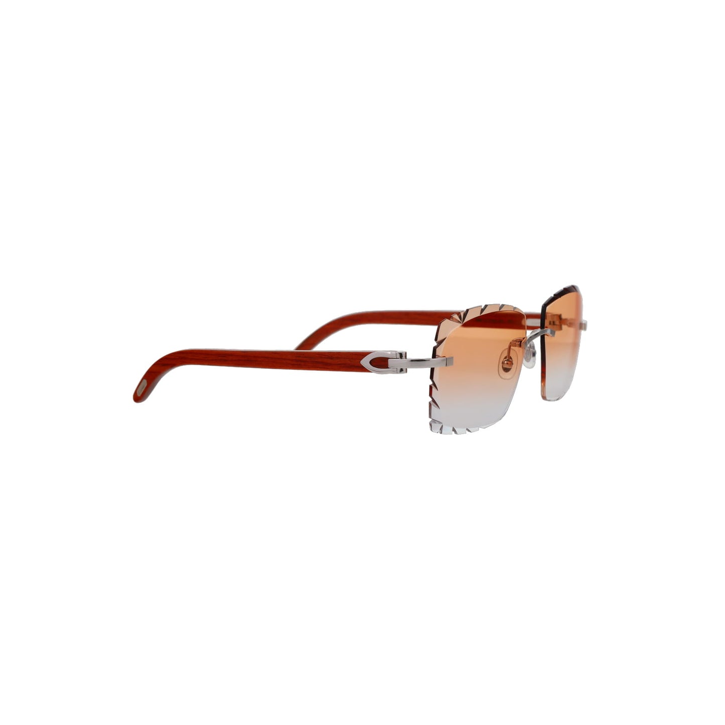 Cartier Custom C Décor Wood Sunglasses by MEG