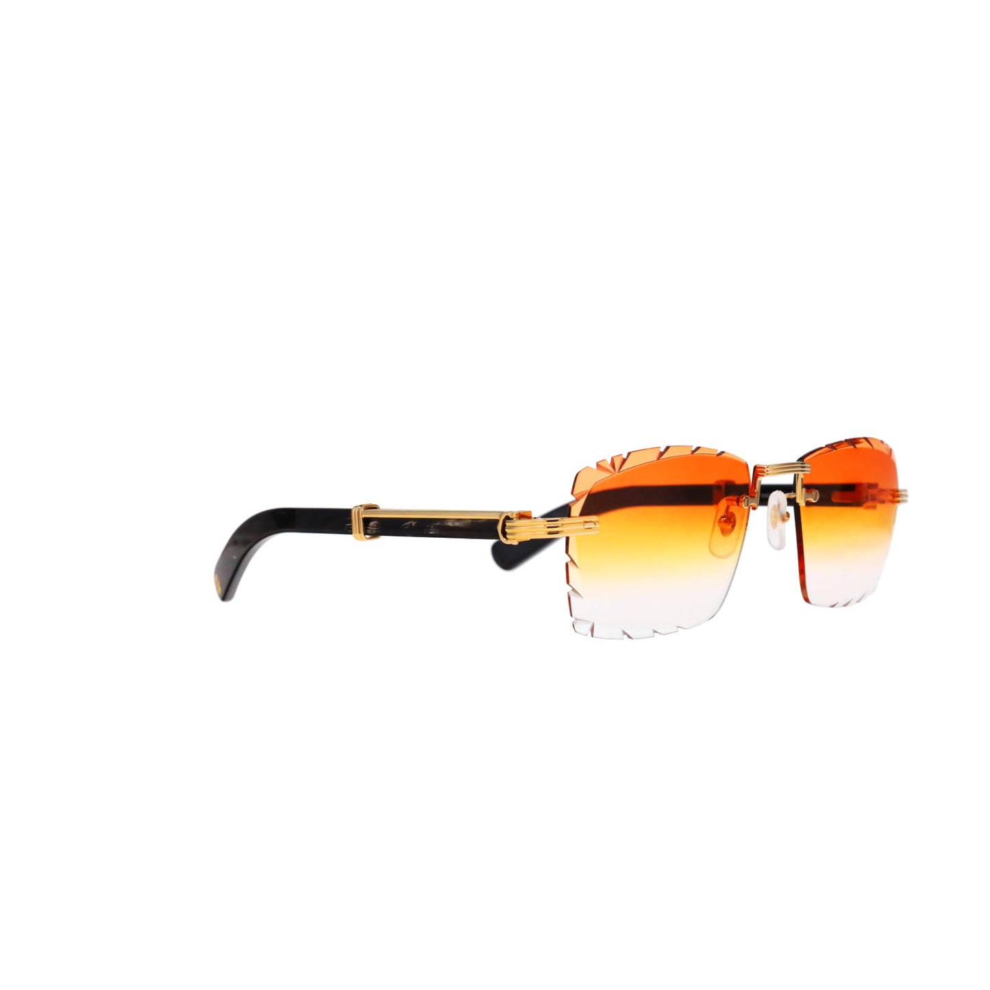 Cartier Custom Première de Cartier Black Sunglasses by MEG