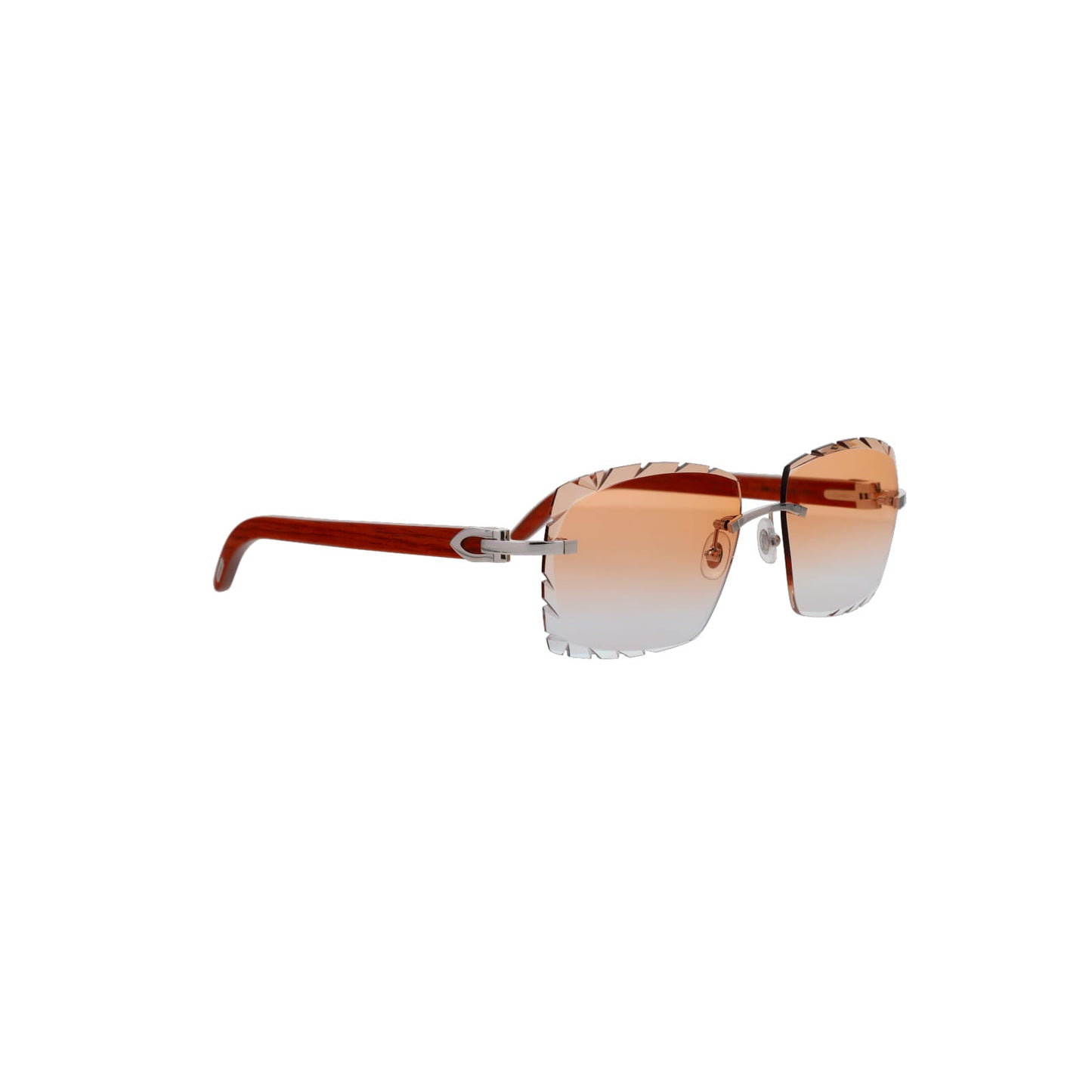Cartier Custom C Décor Wood Sunglasses by MEG