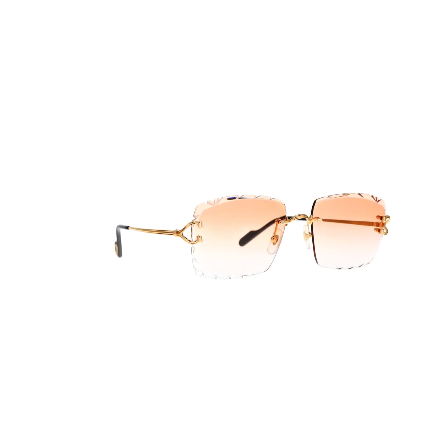 CT0563O Cartier Custom Signature C de Cartier Gold Sunglasses by MEG