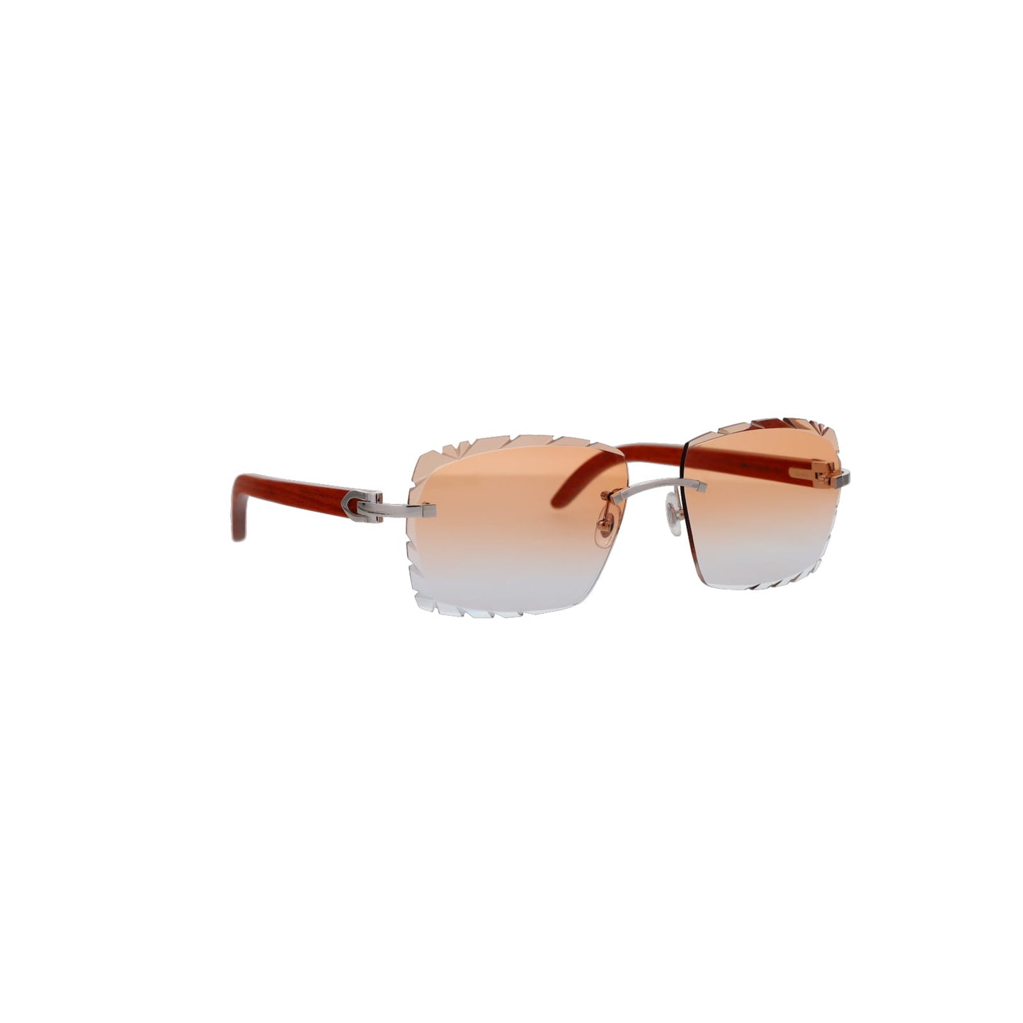 Cartier Custom C Décor Wood Sunglasses by MEG