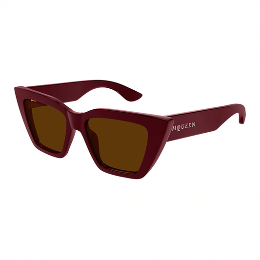 AM0507S McQueen Logo Sunglasses